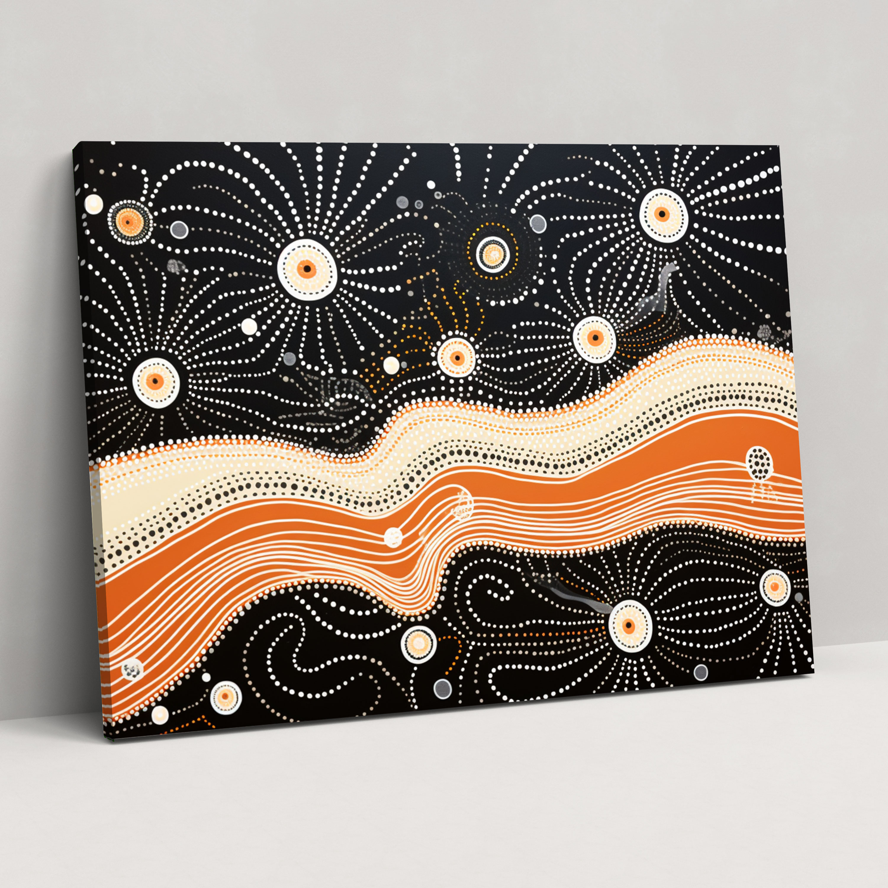 Aboriginal Wall Art: Modern Storytelling - Aborginal, Modern Storytelling, Aboriginal, Canvas Wall Art