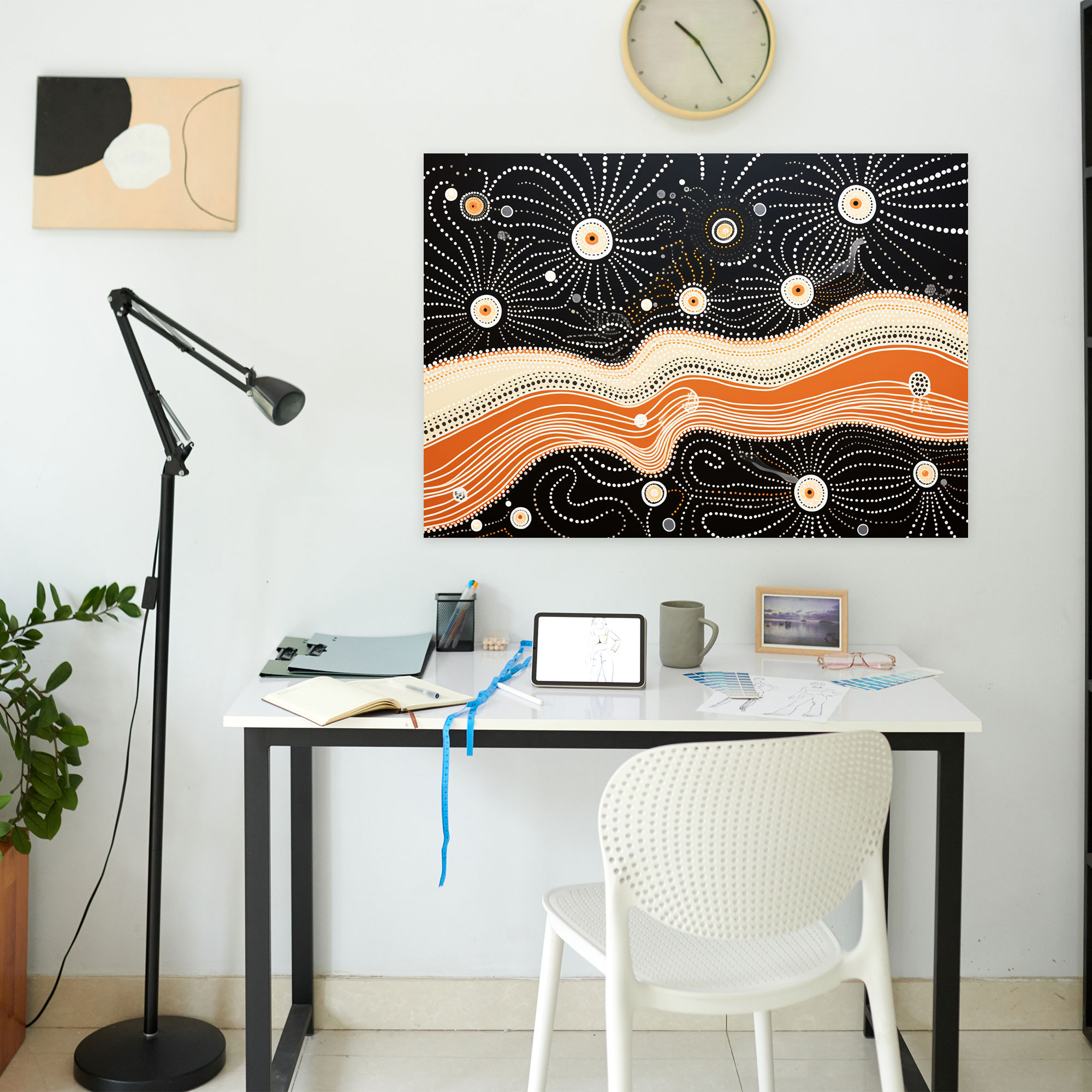 Aboriginal Wall Art: Modern Storytelling - Aborginal, Modern Storytelling, Aboriginal, Canvas Wall Art