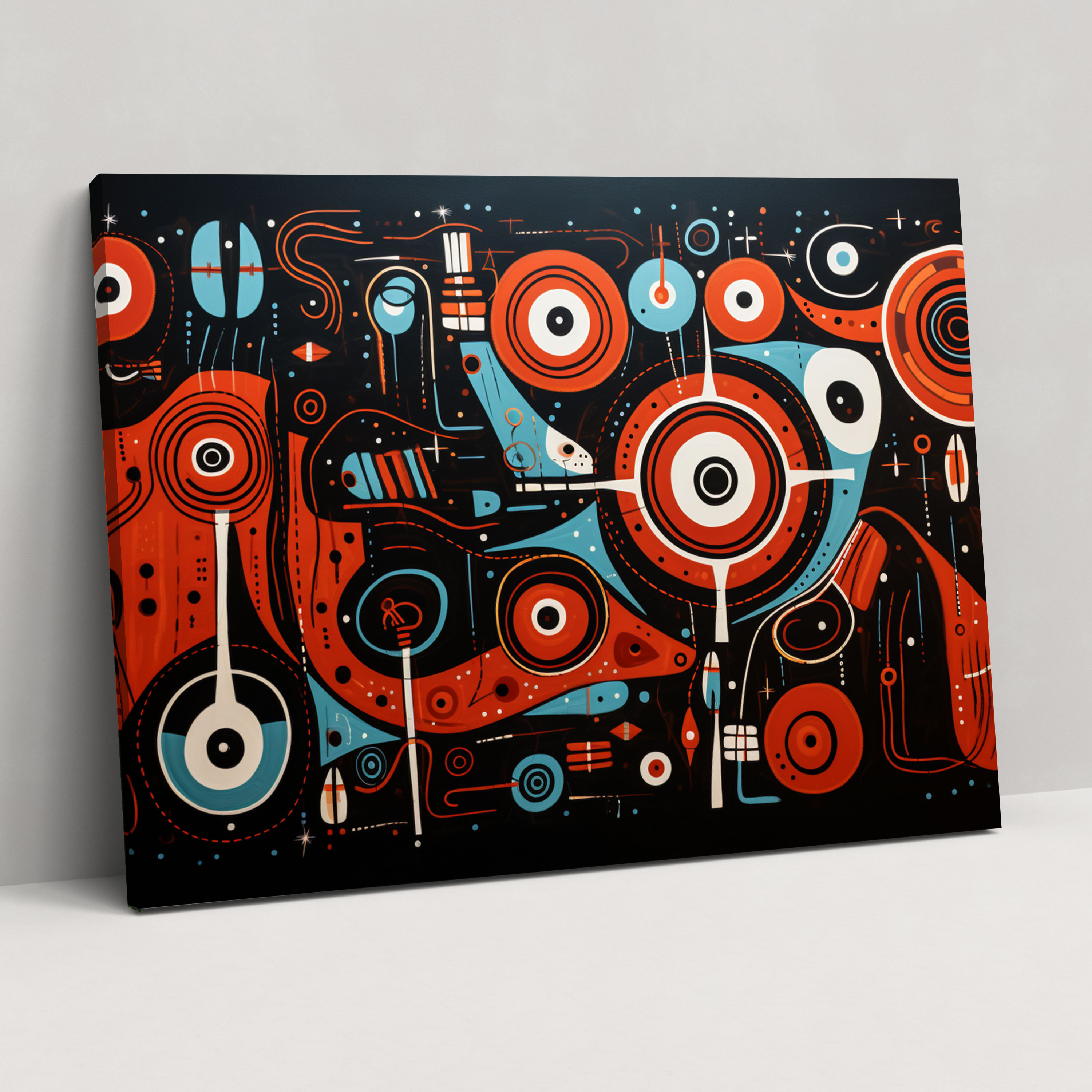 Contemporary Aboriginal Wall Decoration - Aborginal, Traditional Symbols, Aboriginal Art, Home Decoration