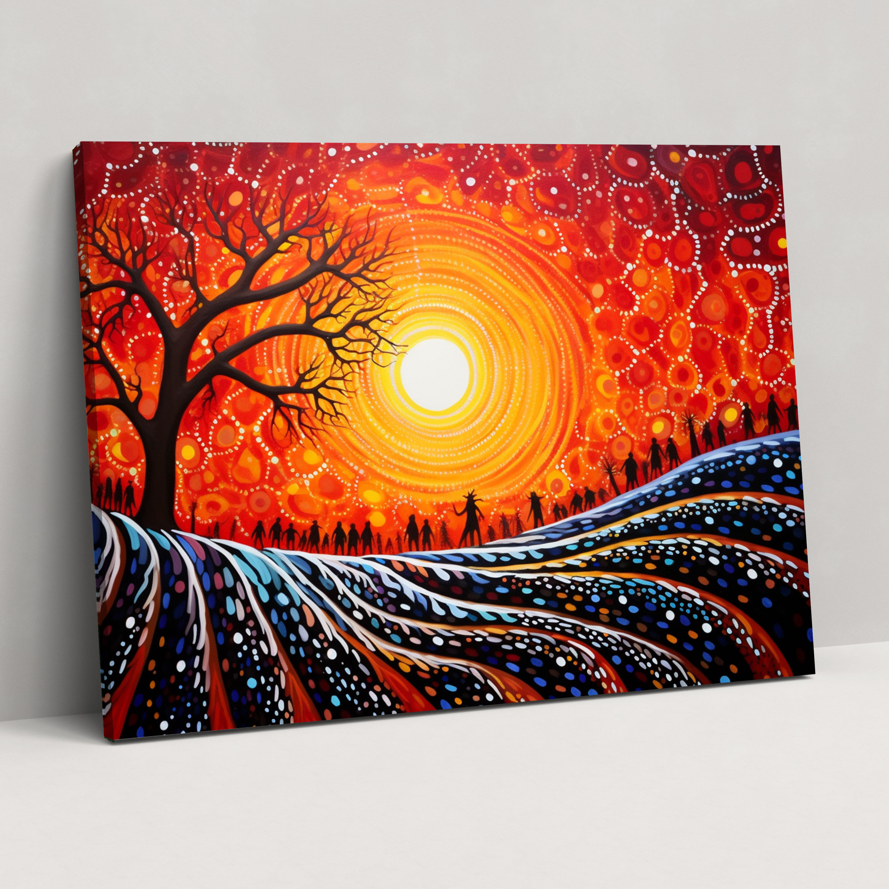 Aboriginal Dreamtime Wall Art - Aborginal, Wall Decoration, Spirituality, Creation Story