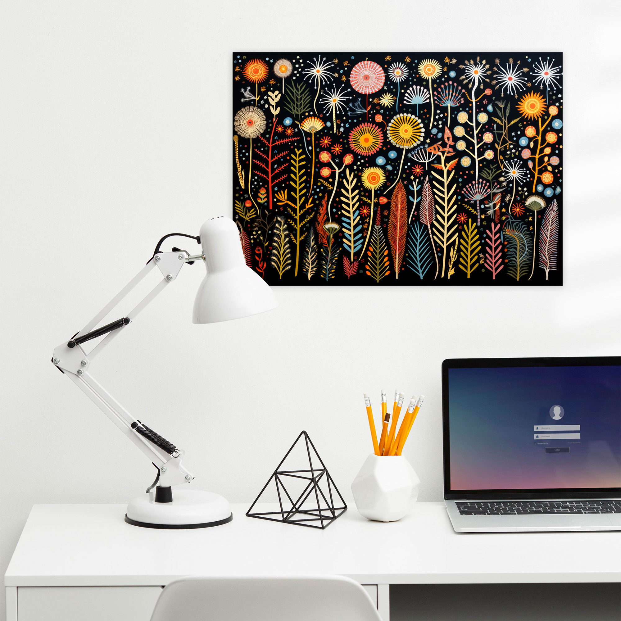 Indigenous Bush Medicine Canvas Print - Aborginal, Canvas Print, Healing Plants, Indigenous Bush Medicine Artwork