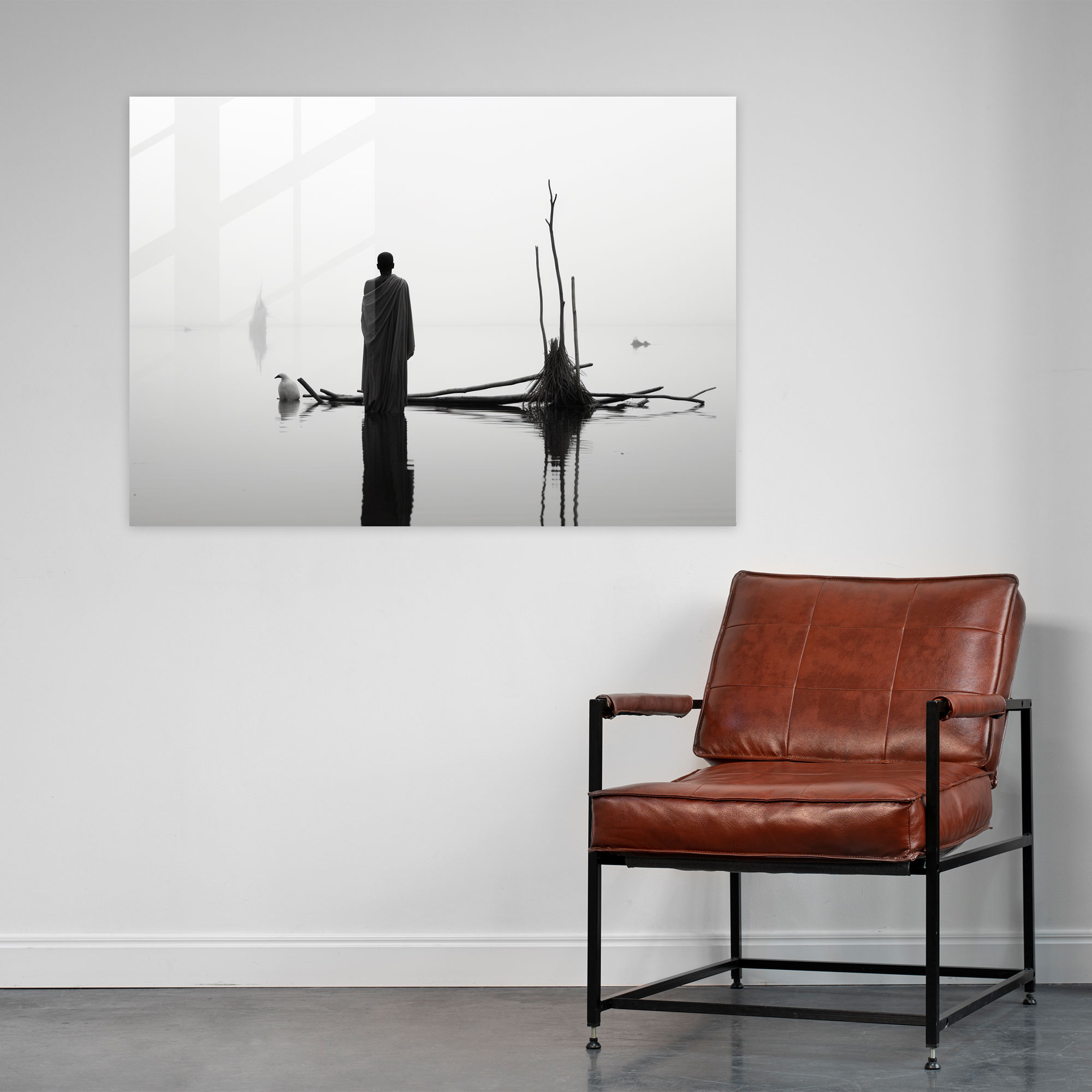 Aboriginal Nature Glass Print - Aborginal, Glass Print, Aboriginal, Harmony