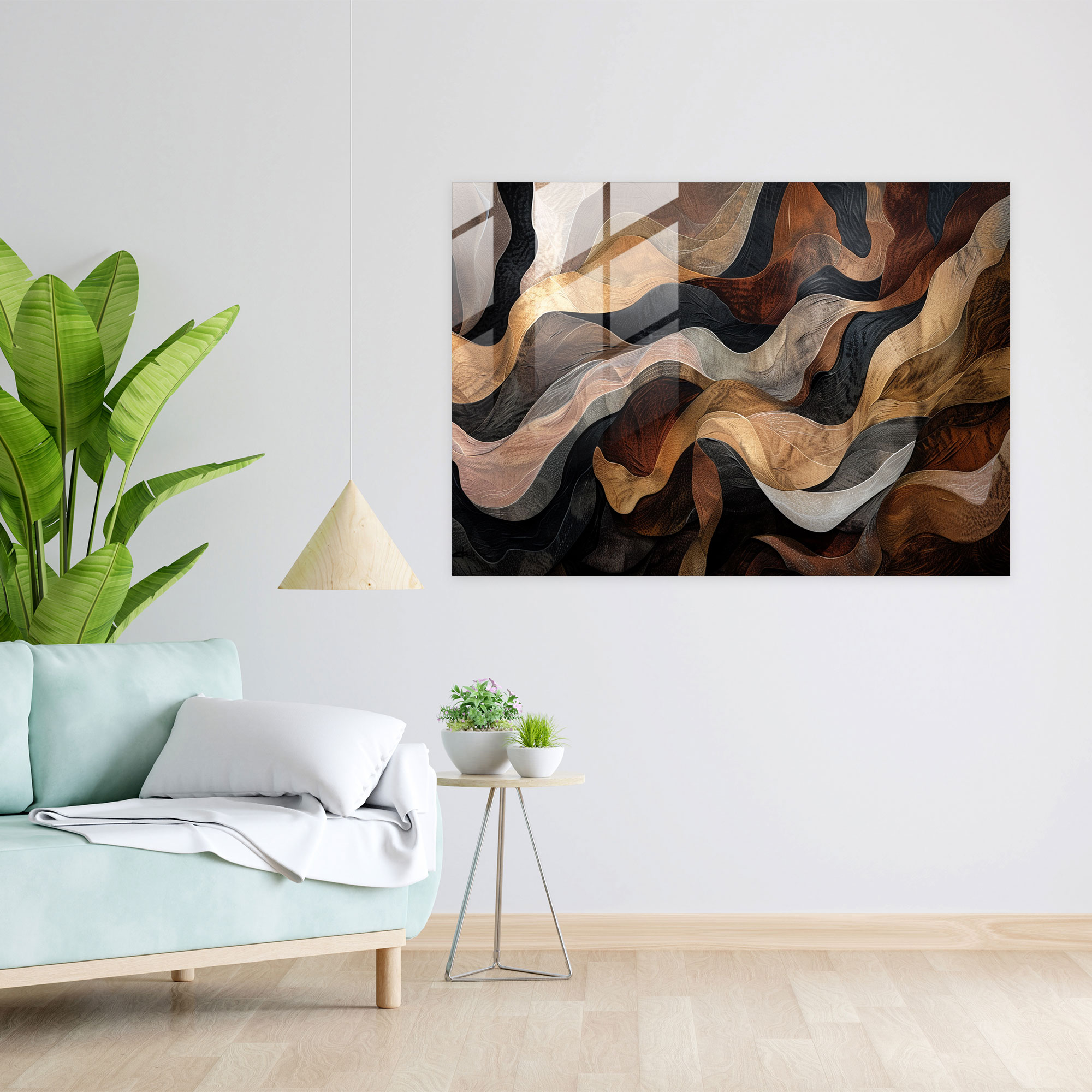 Glass Wall Art Abstract Art - Abstract Art, Home Decoration, Glass Wall Art, Modern Art