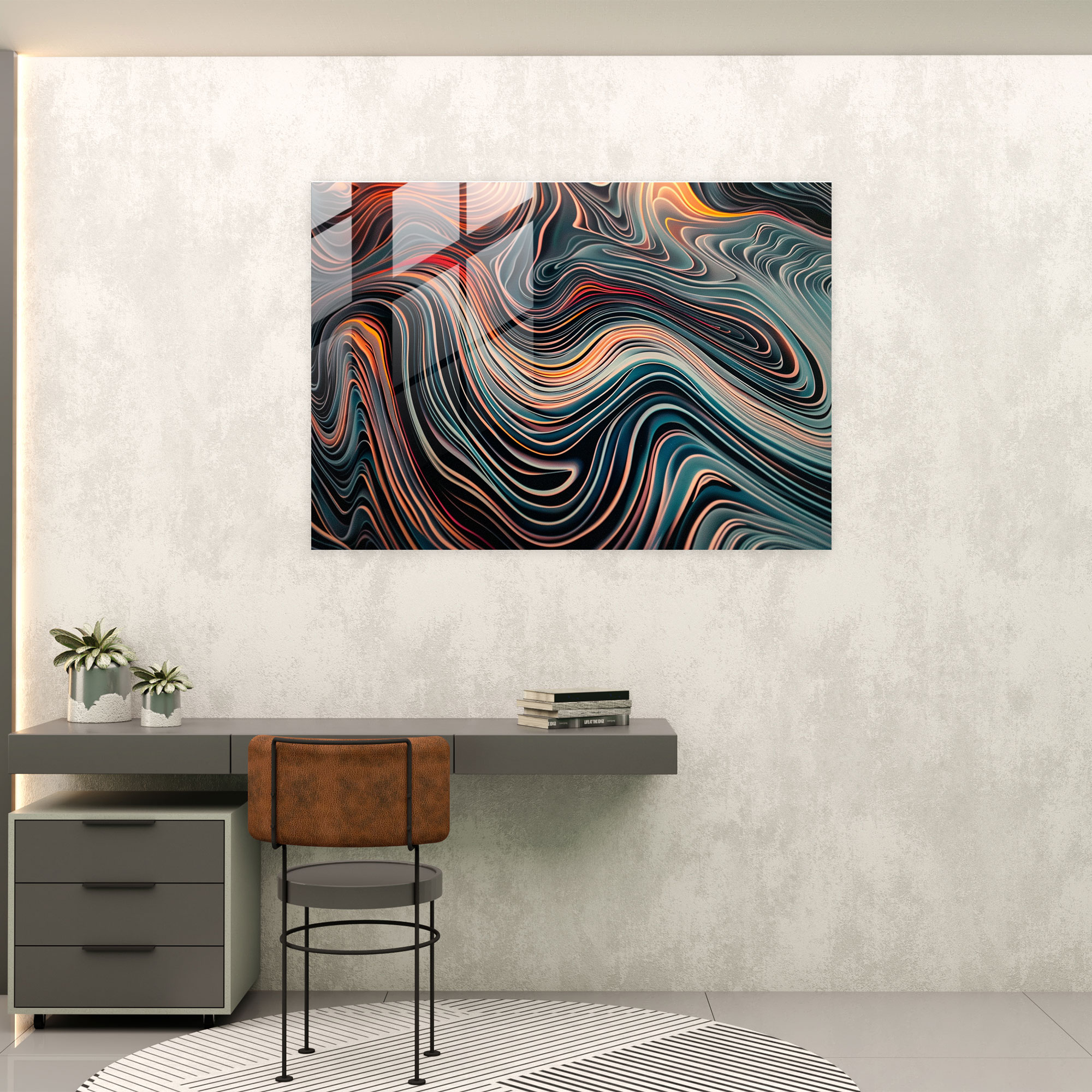 Intricate Abstract Art Glass Wall Art - Abstract Art, Glass Art, Glass Wall Art, Abstract Art