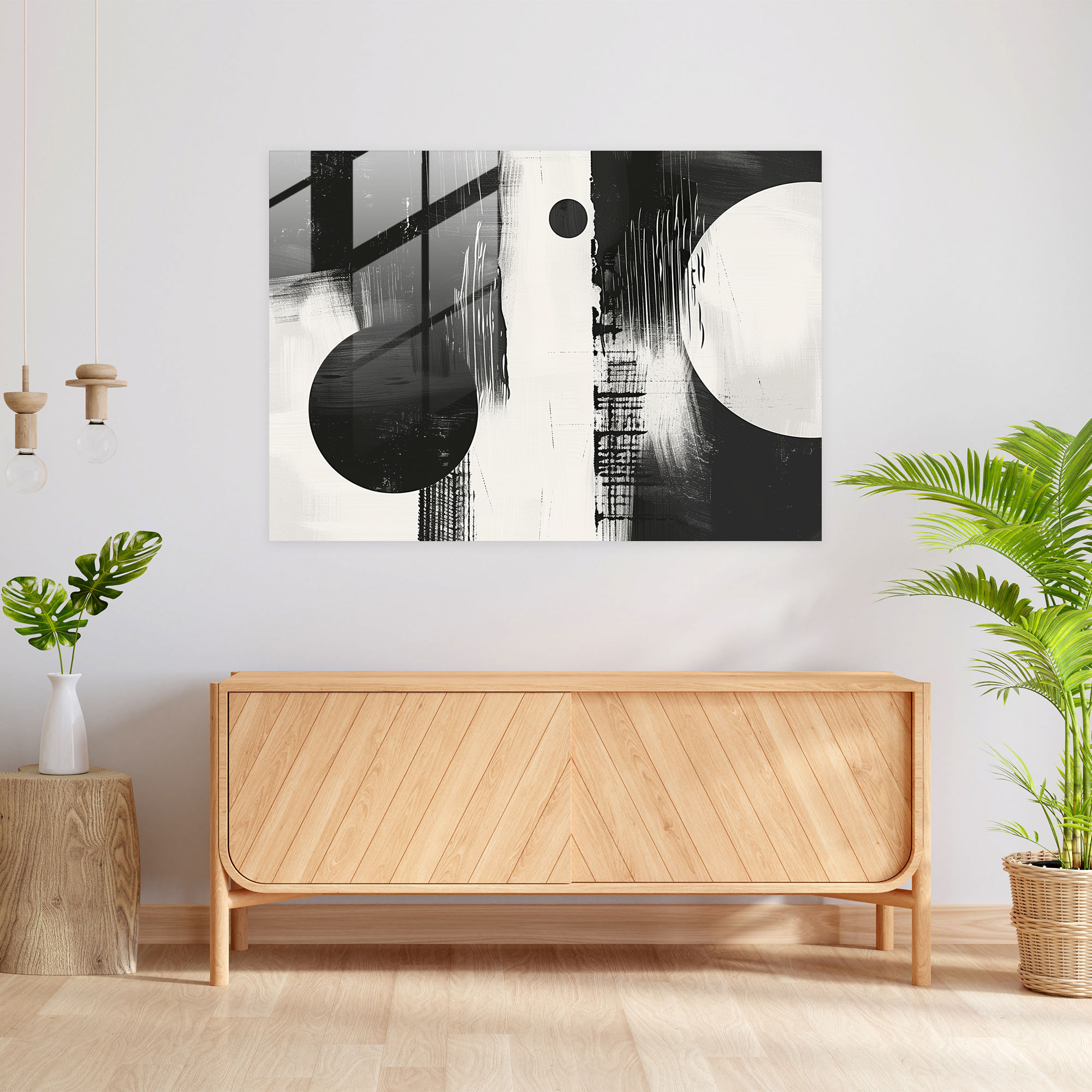 Modern Art Glass Wall Art - Abstract Art, Glass Wall Art, Wall Decoration, Modern Art