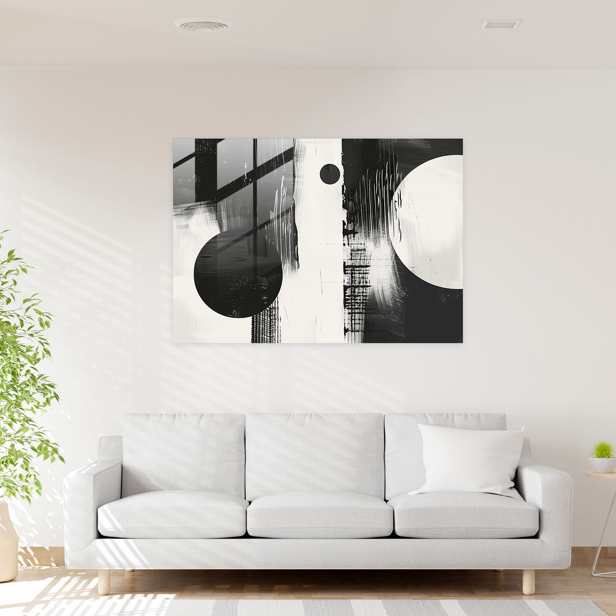 Modern Art Glass Wall Art - Abstract Art, Glass Wall Art, Wall Decoration, Modern Art
