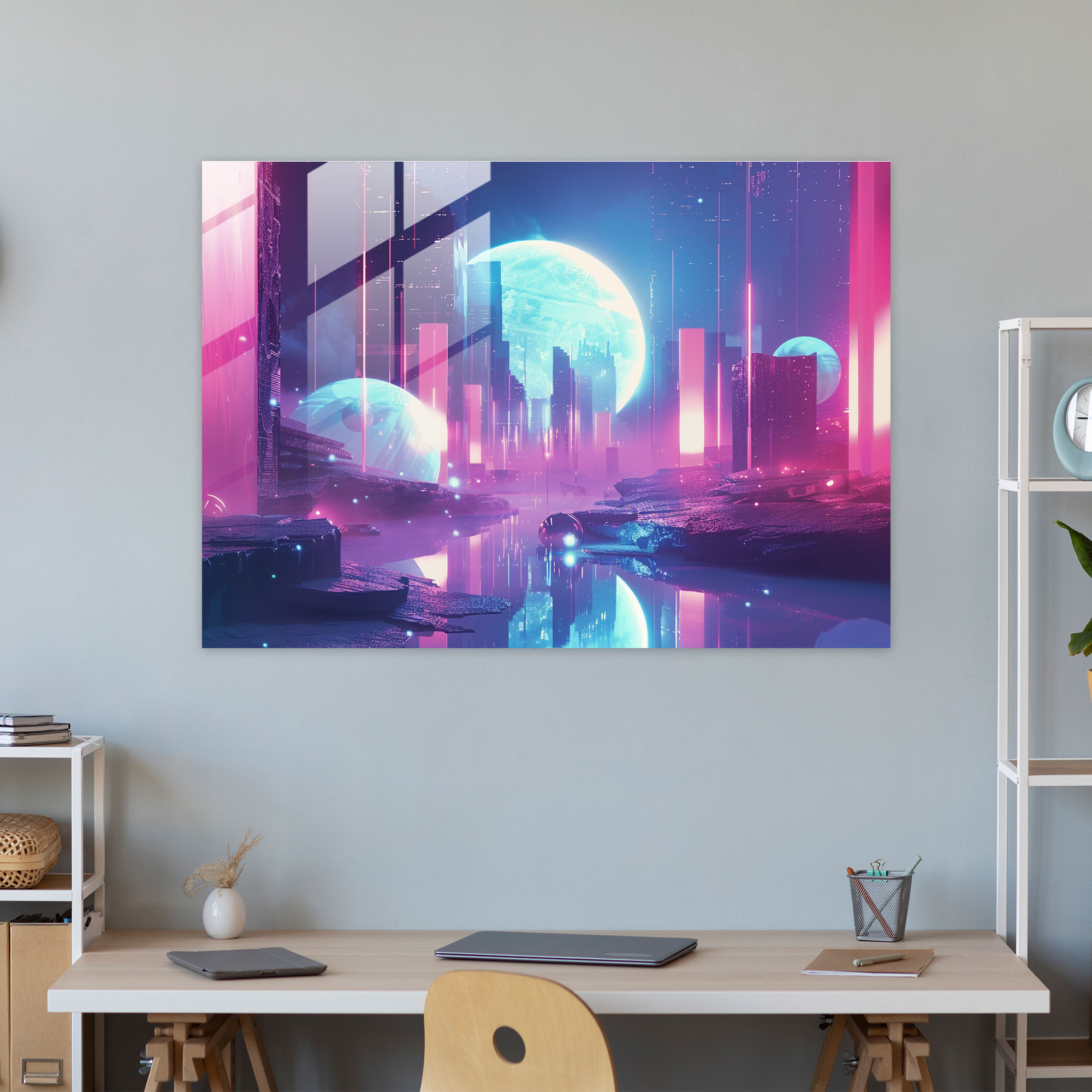 Glass Wall Art Modern Art - Abstract Art, Abstract Art, Home Decoration, Glass Wall Art