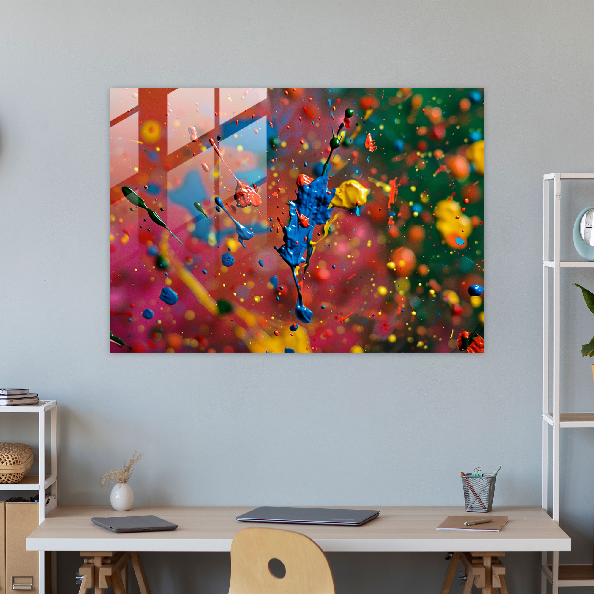 Abstract Art Glass Wall Art Home Decoration - Abstract Art, Modern Art, Abstract Art, Glass Wall Art