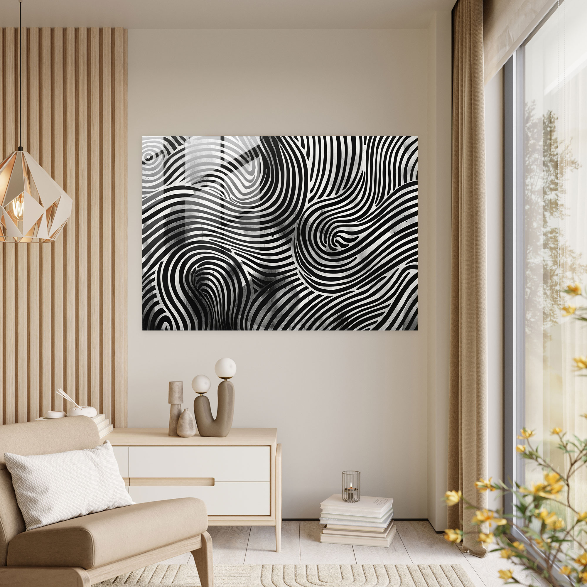 Modern Art Glass Wall Art - Abstract Art, Glass Wall Art, Modern Art, Abstract Art