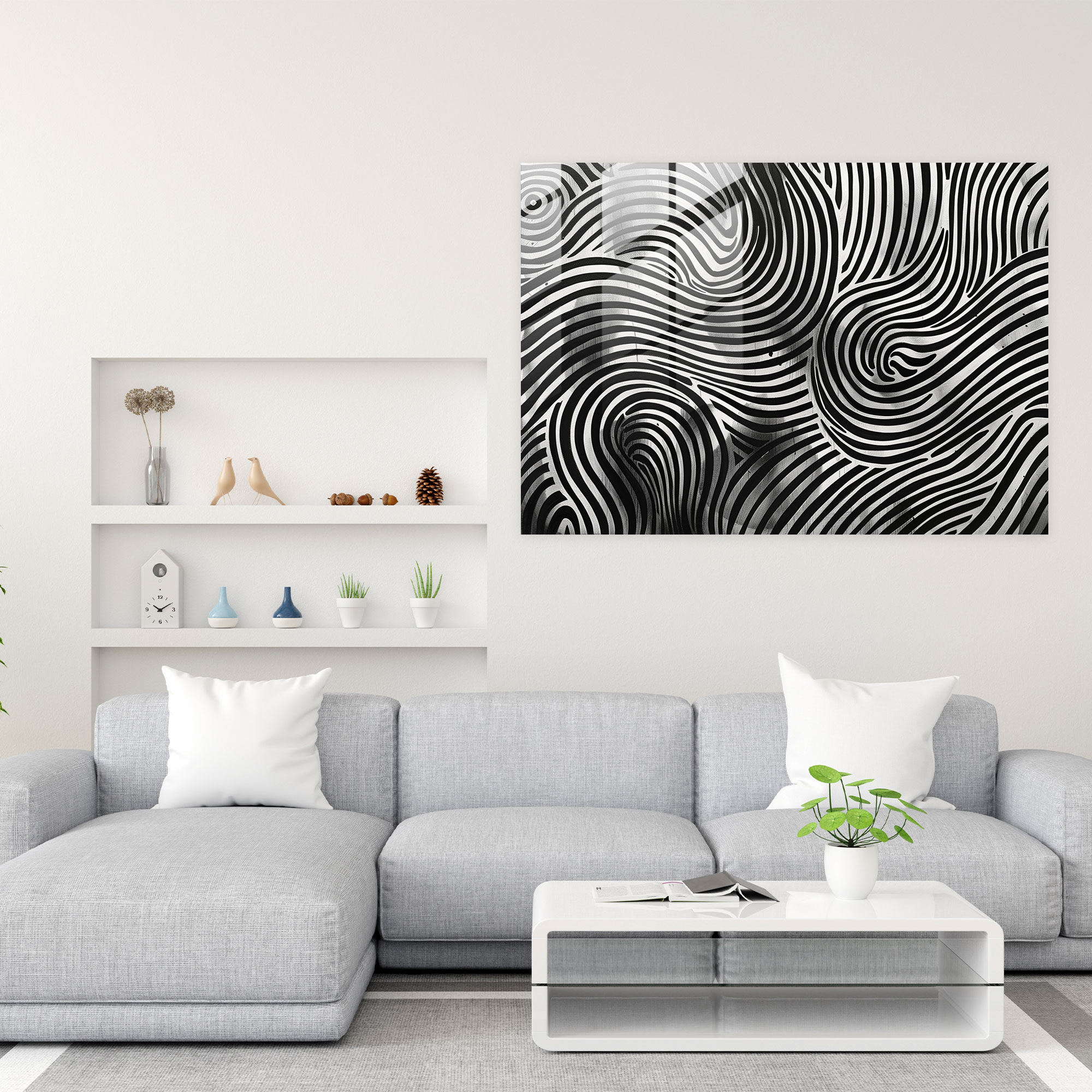 Modern Art Glass Wall Art - Abstract Art, Glass Wall Art, Modern Art, Abstract Art