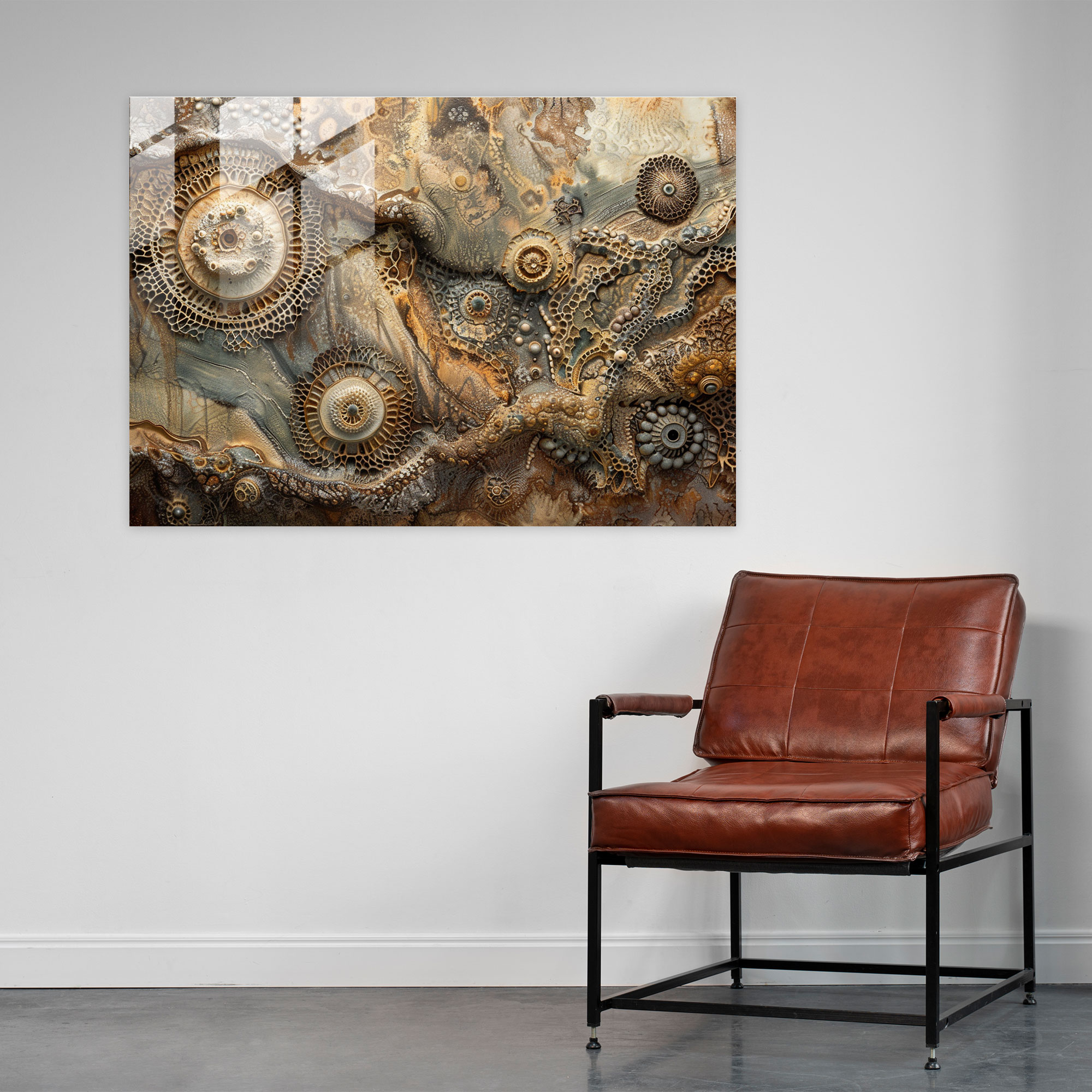 Abstract Art Wall Decoration - Abstract Art, Glass Wall Art, Modern Art, Wall Decoration