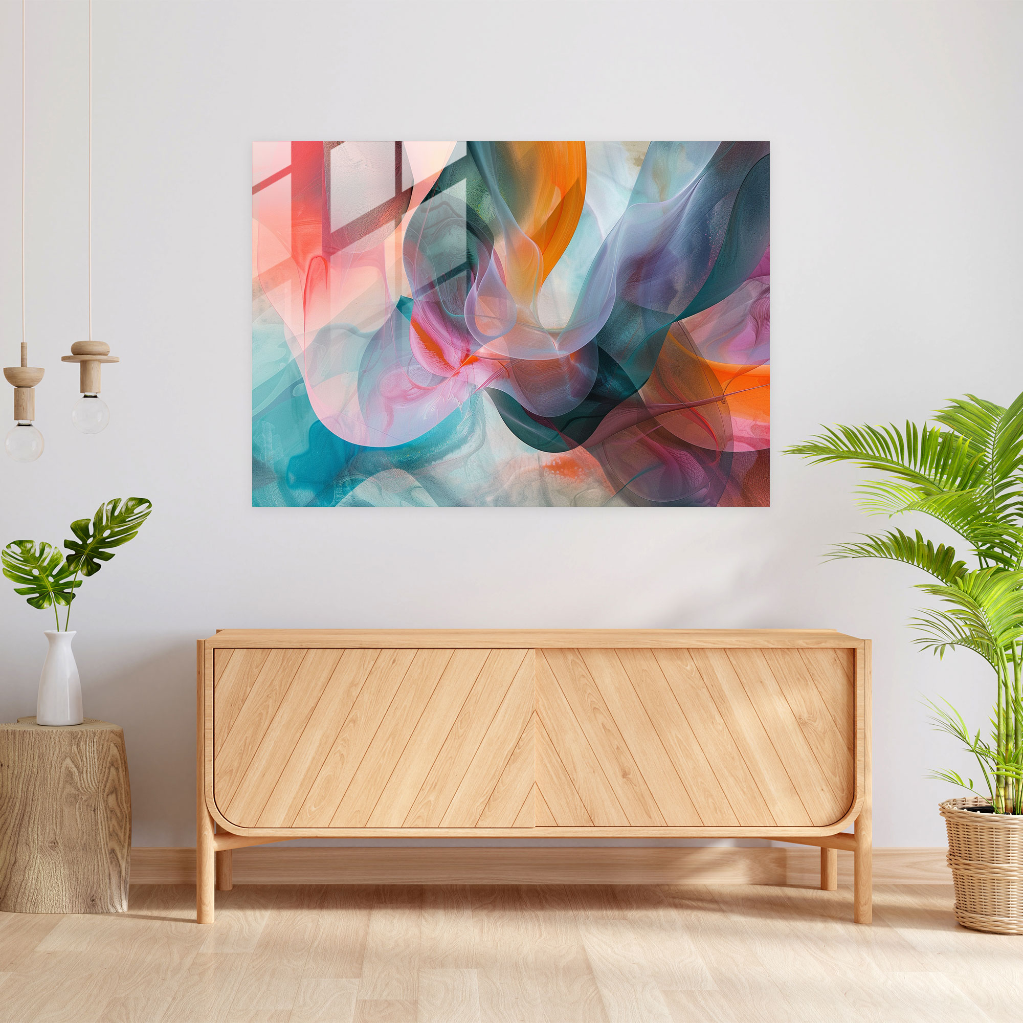 Abstract Art Glass Wall Art - Abstract Art, Modern Art, Glass Wall Art, Abstract Art