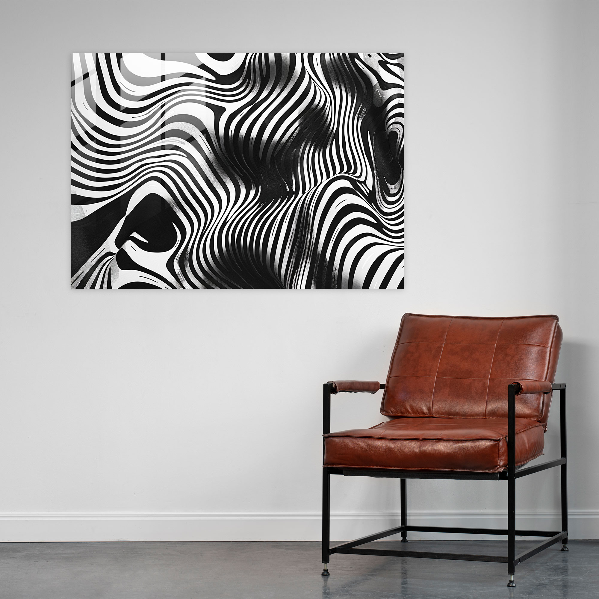 Abstract Art Glass Wall Art - Abstract Art, Modern Art, Glass Wall Art, Wall Decoration