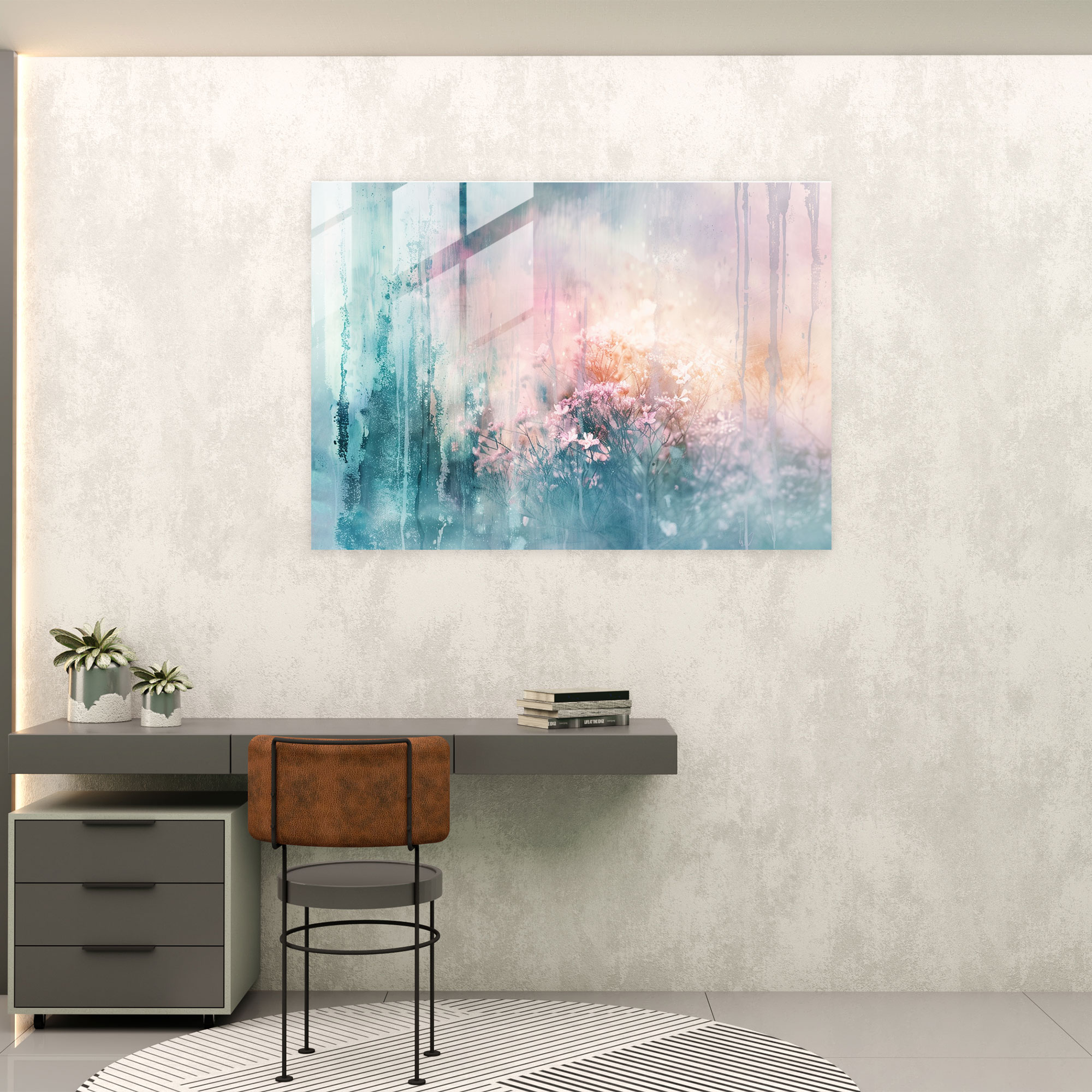 Abstract Art Dreamy Pastels Home Decoration - Abstract Art, Abstract Art, Modern Art, Wall Decoration