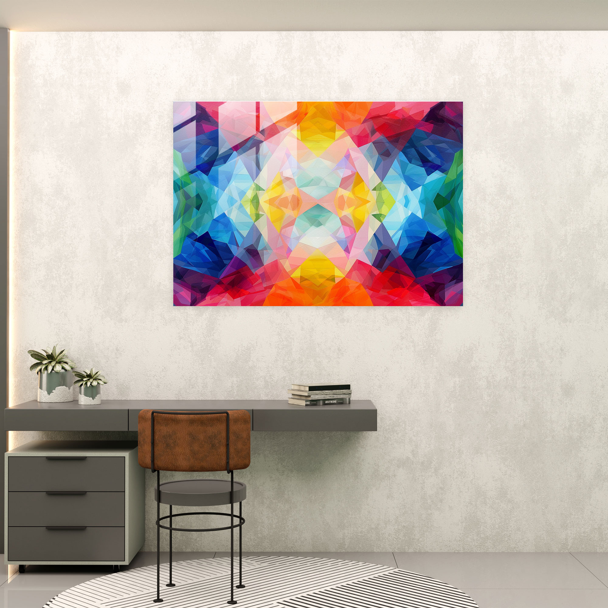Abstract Art Symmetrical Patterns Home Decoration - Abstract Art, Wall Decoration, Home Decoration, Abstract Art