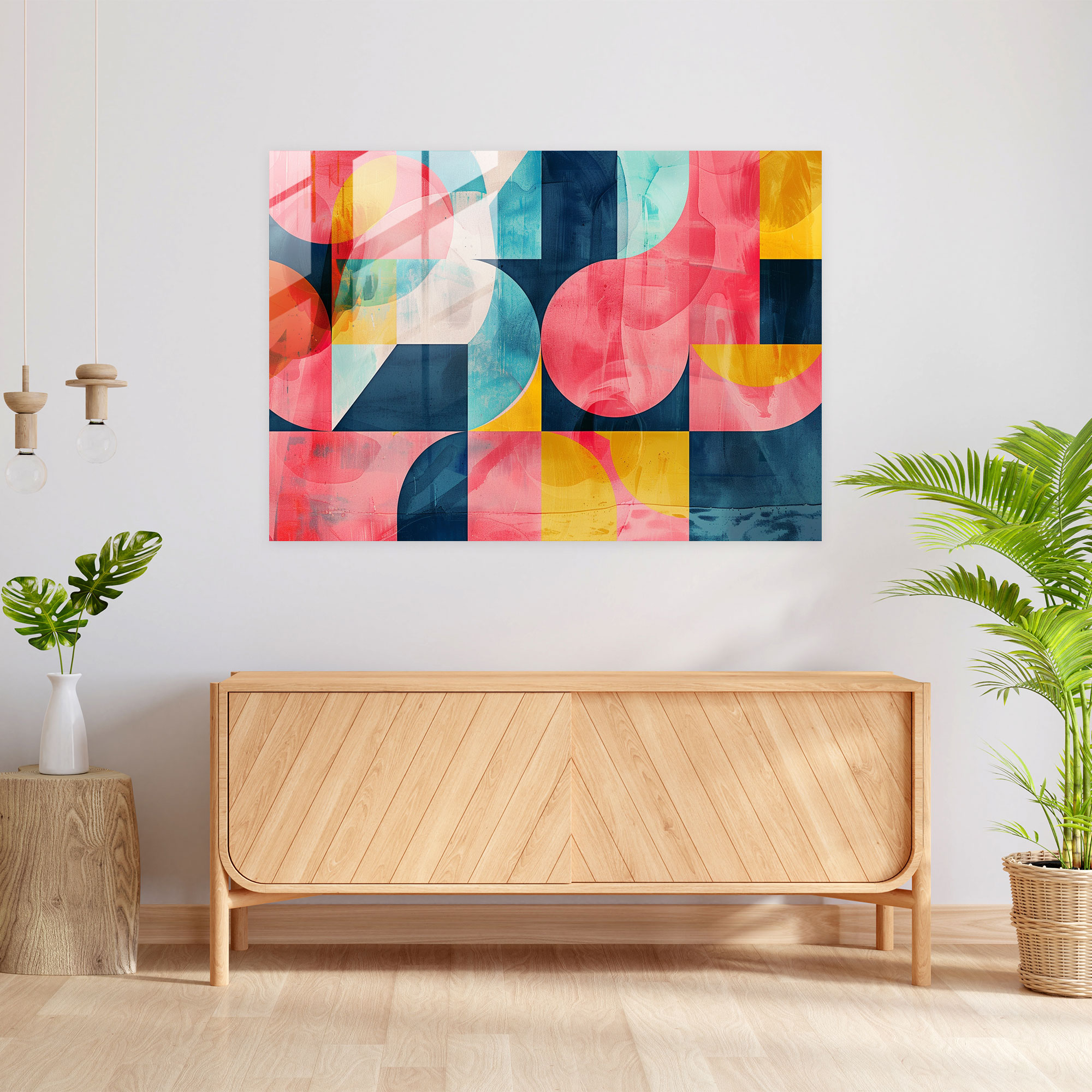 Abstract Art Glass Print - Abstract Art, Glass Print, Home Decoration, Abstract Art