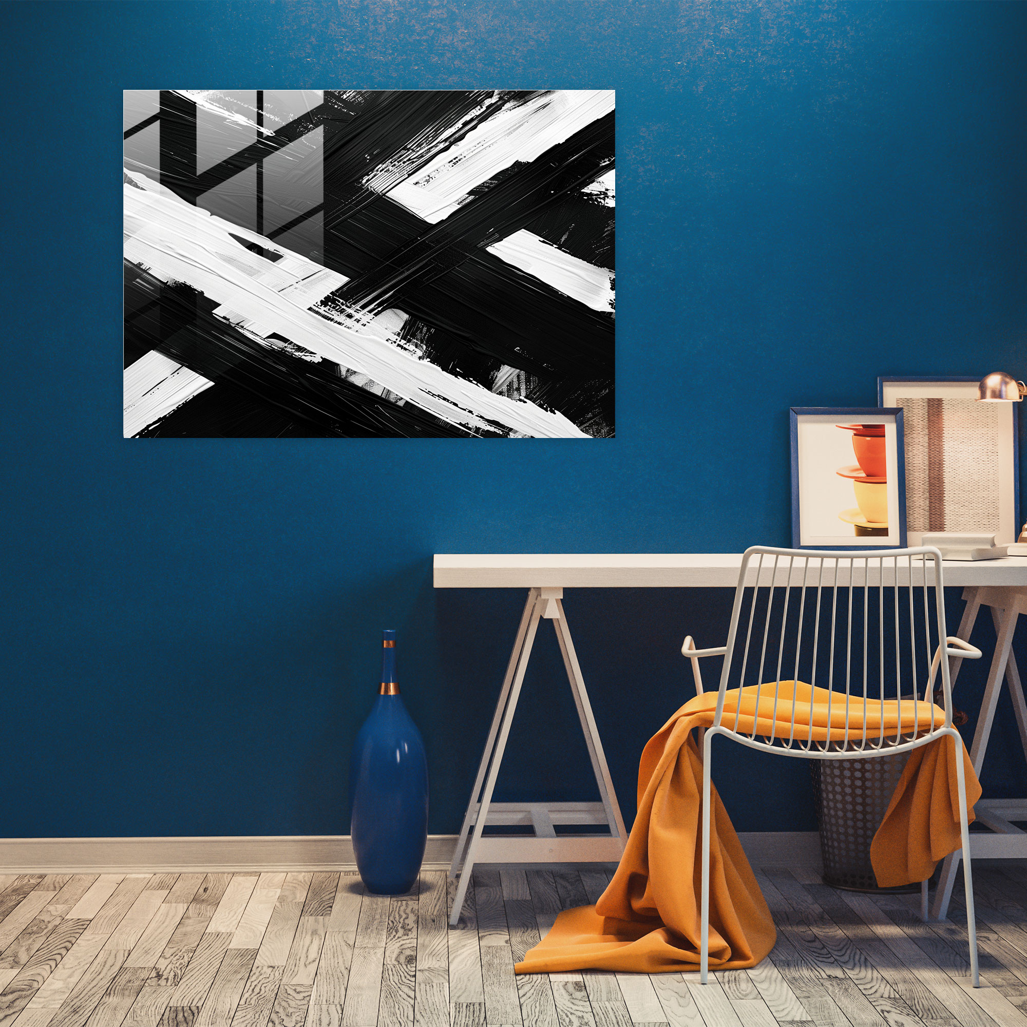 Abstract Art Home Decoration - Abstract Art, Glass Print, Abstract Art, Home Decoration