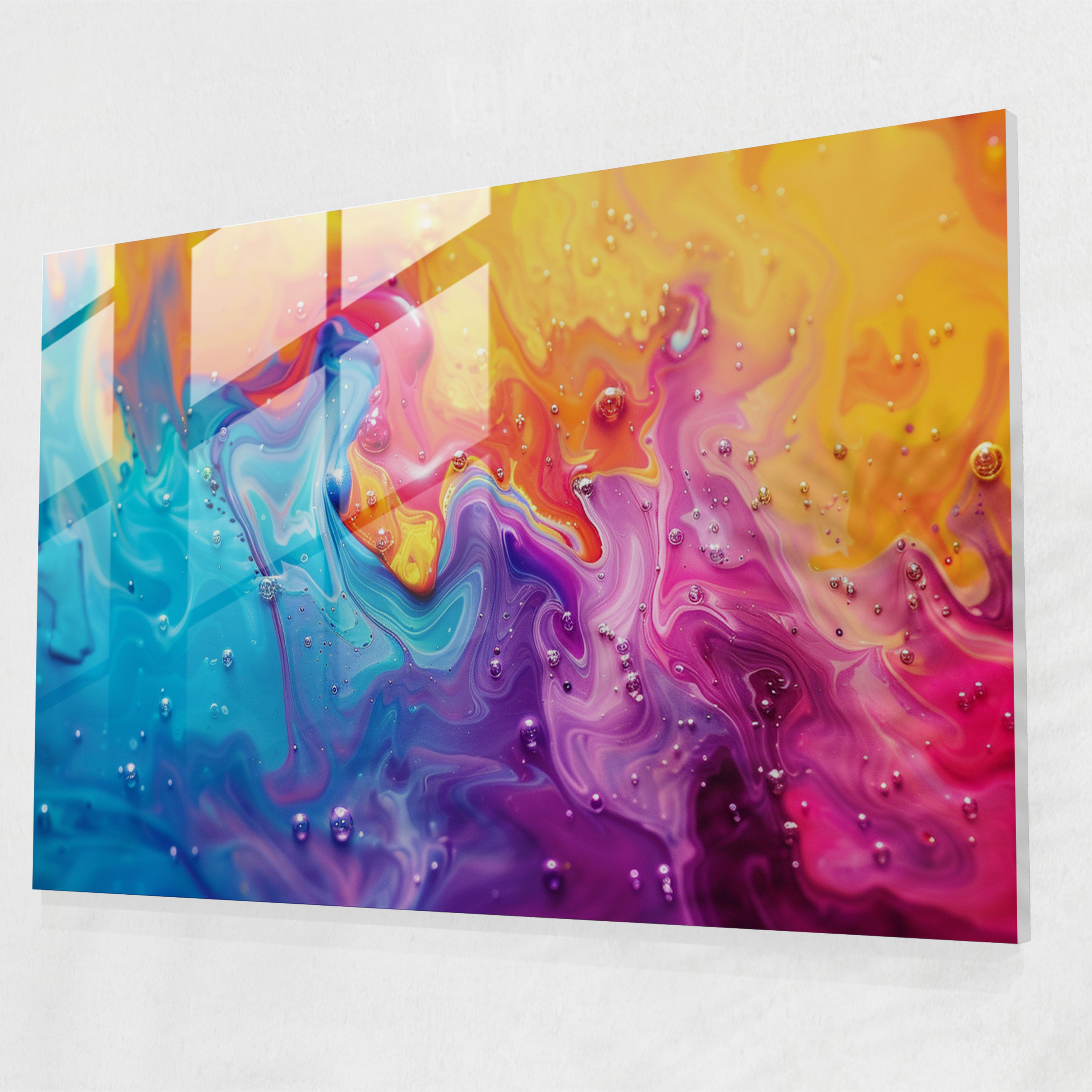 Abstract Art Wall Decoration - Abstract Art, Modern Art, Glass Print, Abstract Art