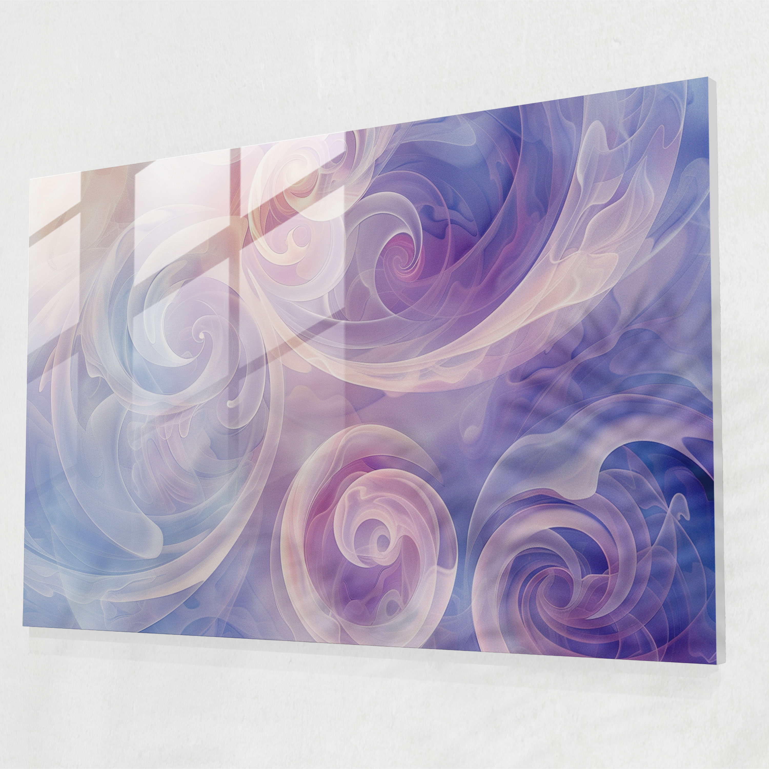 Dreamy Pastel Swirl Home Decoration - Abstract Art, Abstract Art, Wall Decoration, Modern Art