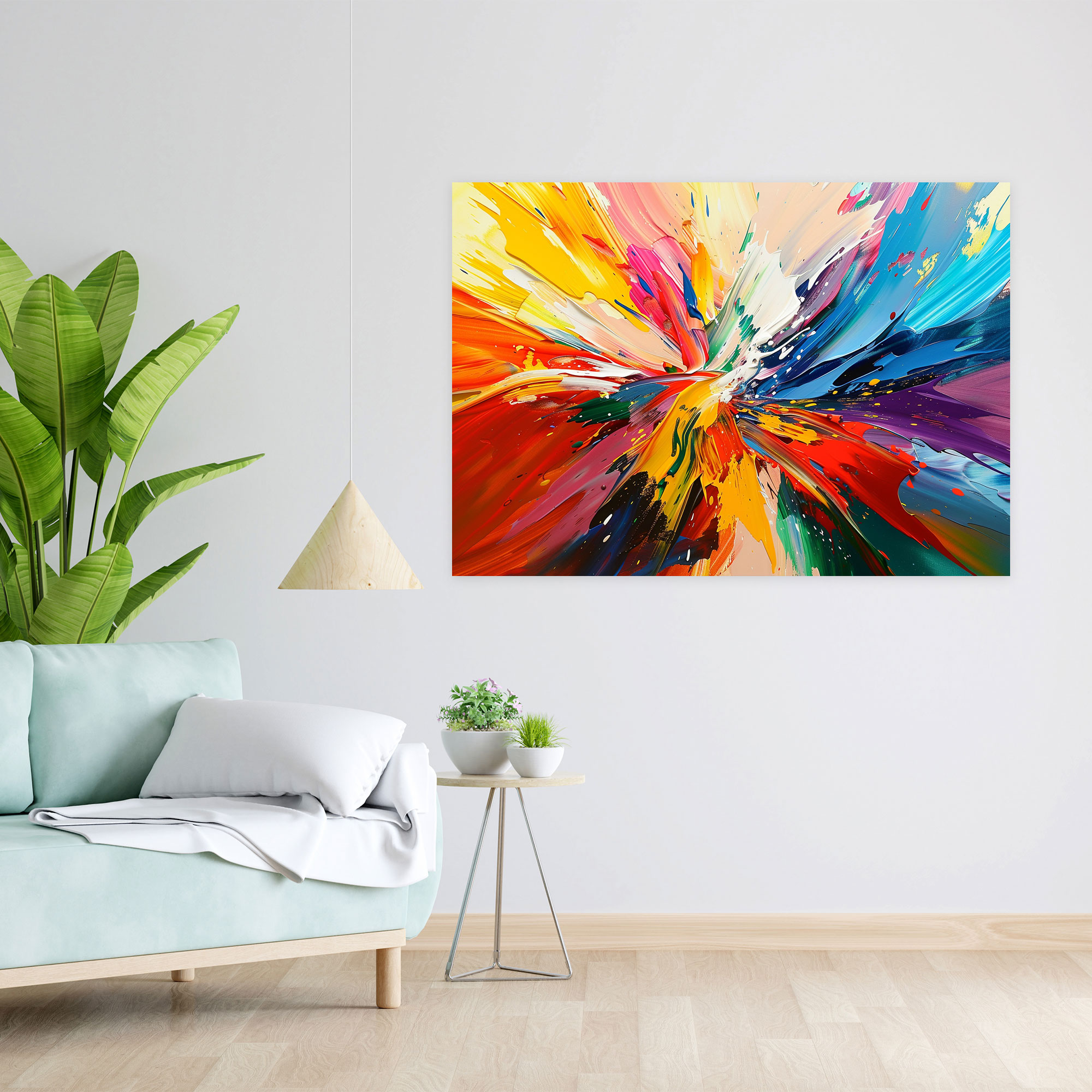 Bold Abstract Art Wall Art - Abstract Art, Canvas Wall Art, Canvas, Home Decoration