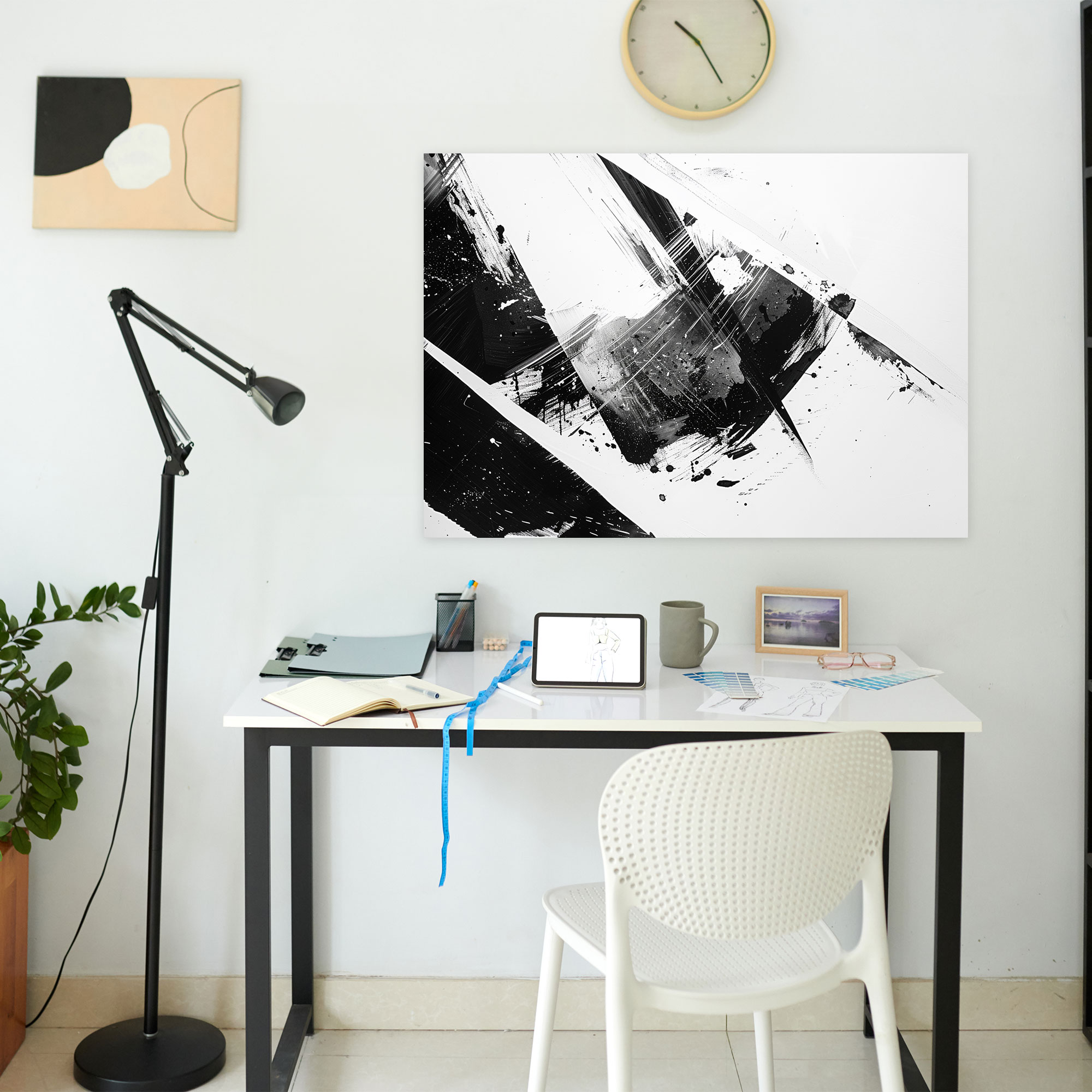 Minimalist Abstract Art Canvas Print - Abstract Art, Home Decoration, Canvas, Canvas Print