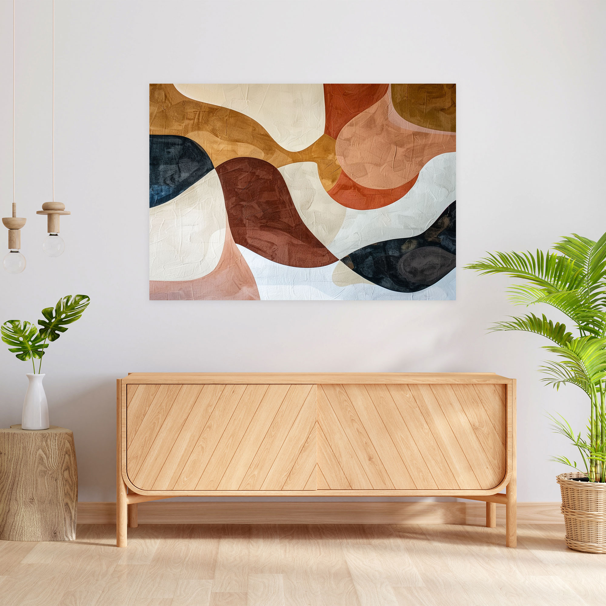 Organic Abstract Art Wall Art - Abstract Art, Home Decoration, Abstract Art, Wall Art