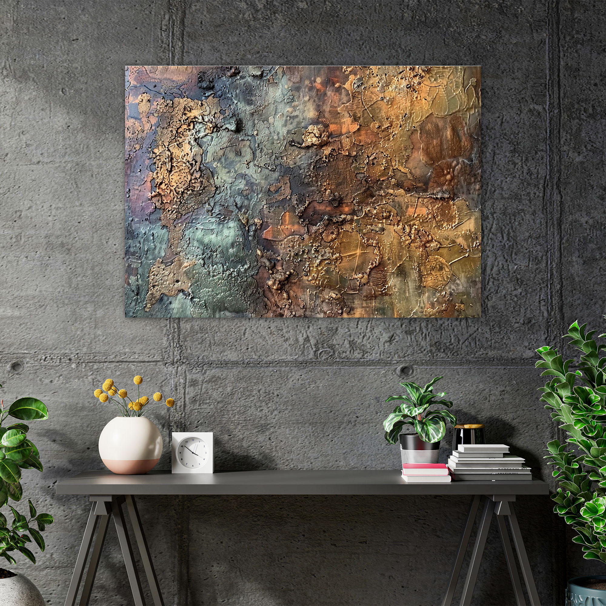 Textural Abstract Art Wall Decoration - Abstract Art, Canvas, Abstract Art, Wall Art