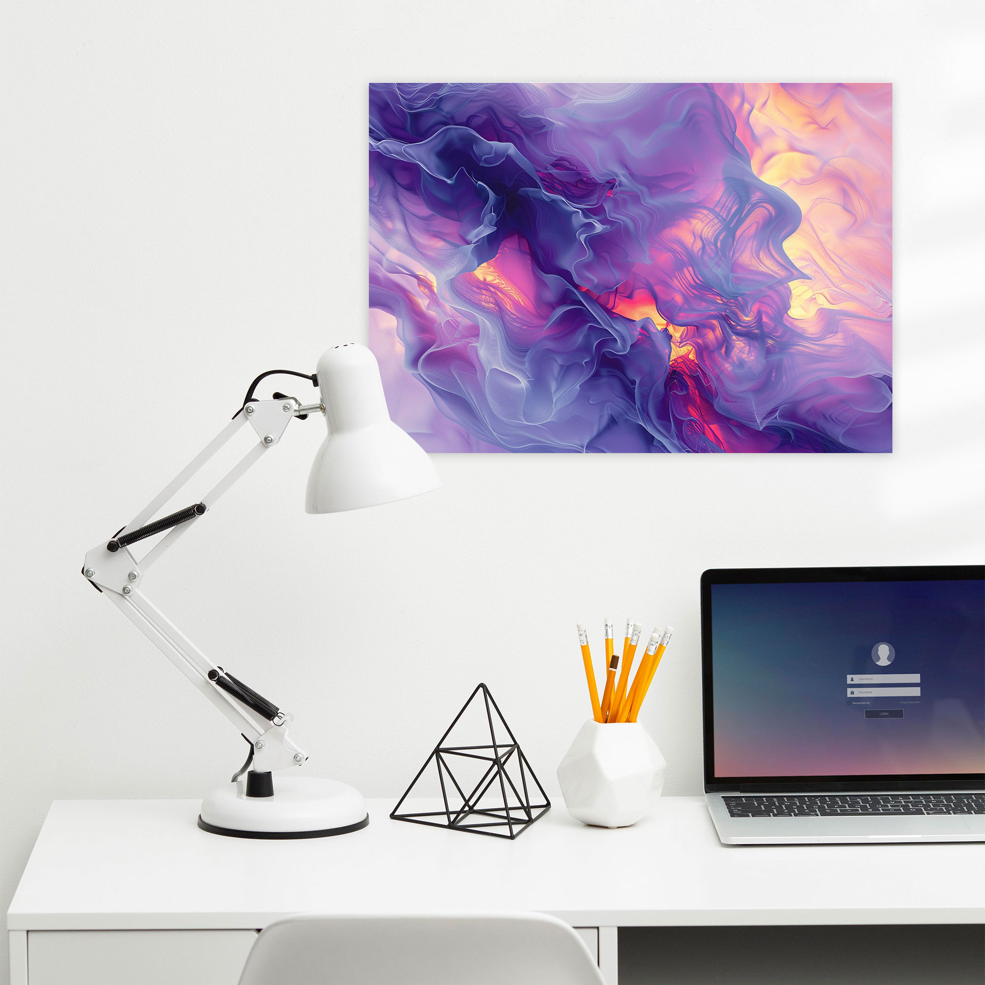 Dreamy Abstract Art Canvas Print - Abstract Art, Wall Decoration, Canvas Print, Home Decoration