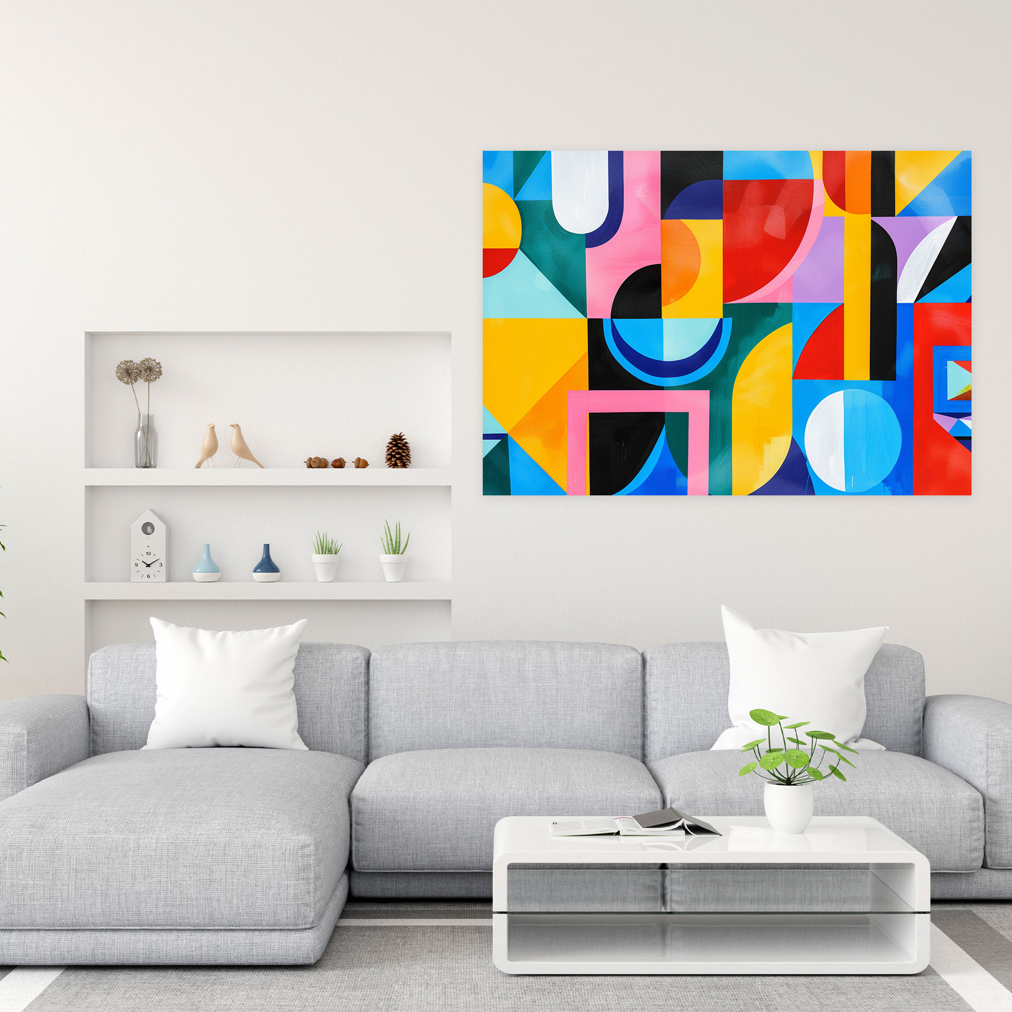 Abstract Art Canvas Print - Abstract Art, Wall Decoration, Canvas Wall Art, Canvas