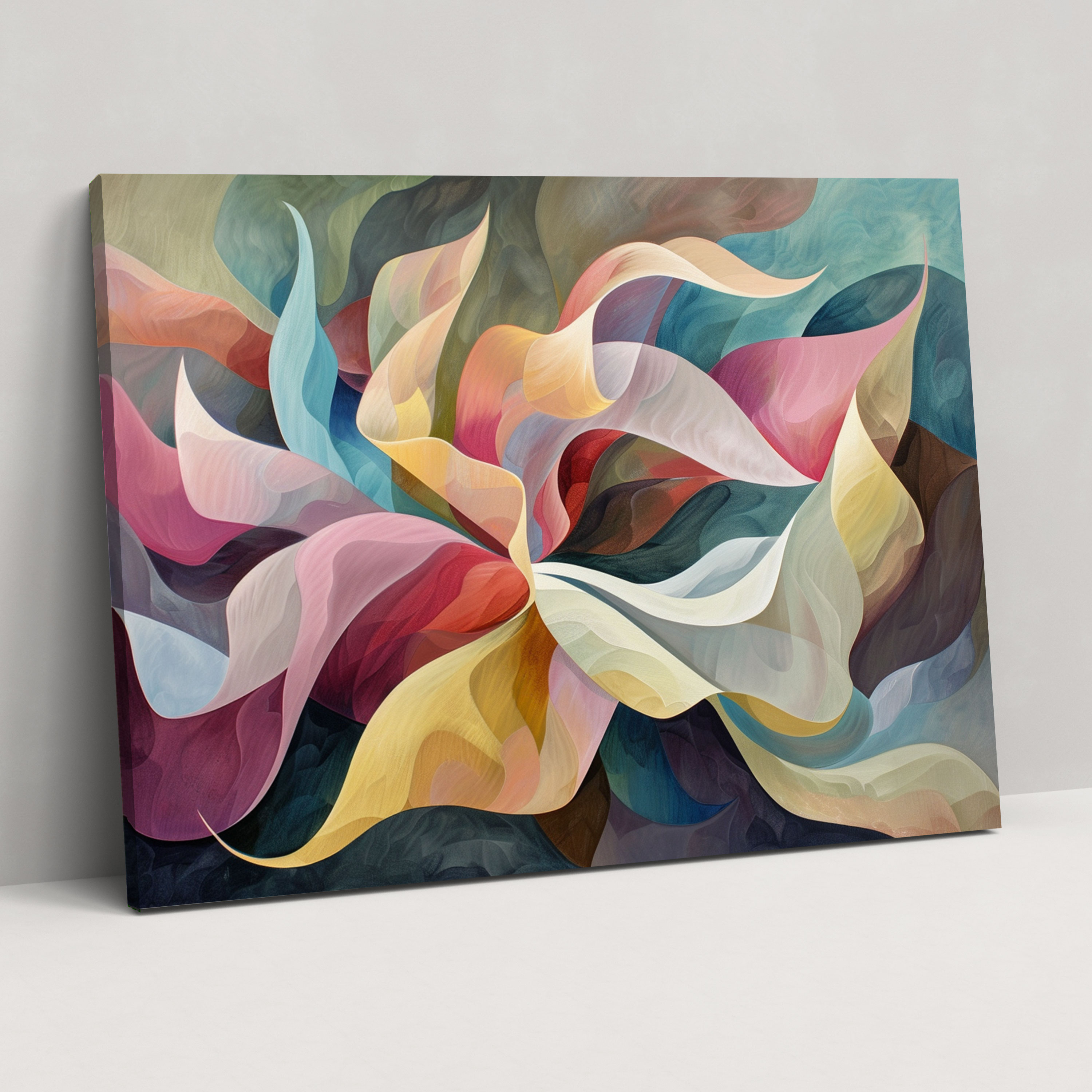 Whimsical Abstract Art Wall Art - Abstract Art, Canvas Print, Home Decoration, Canvas