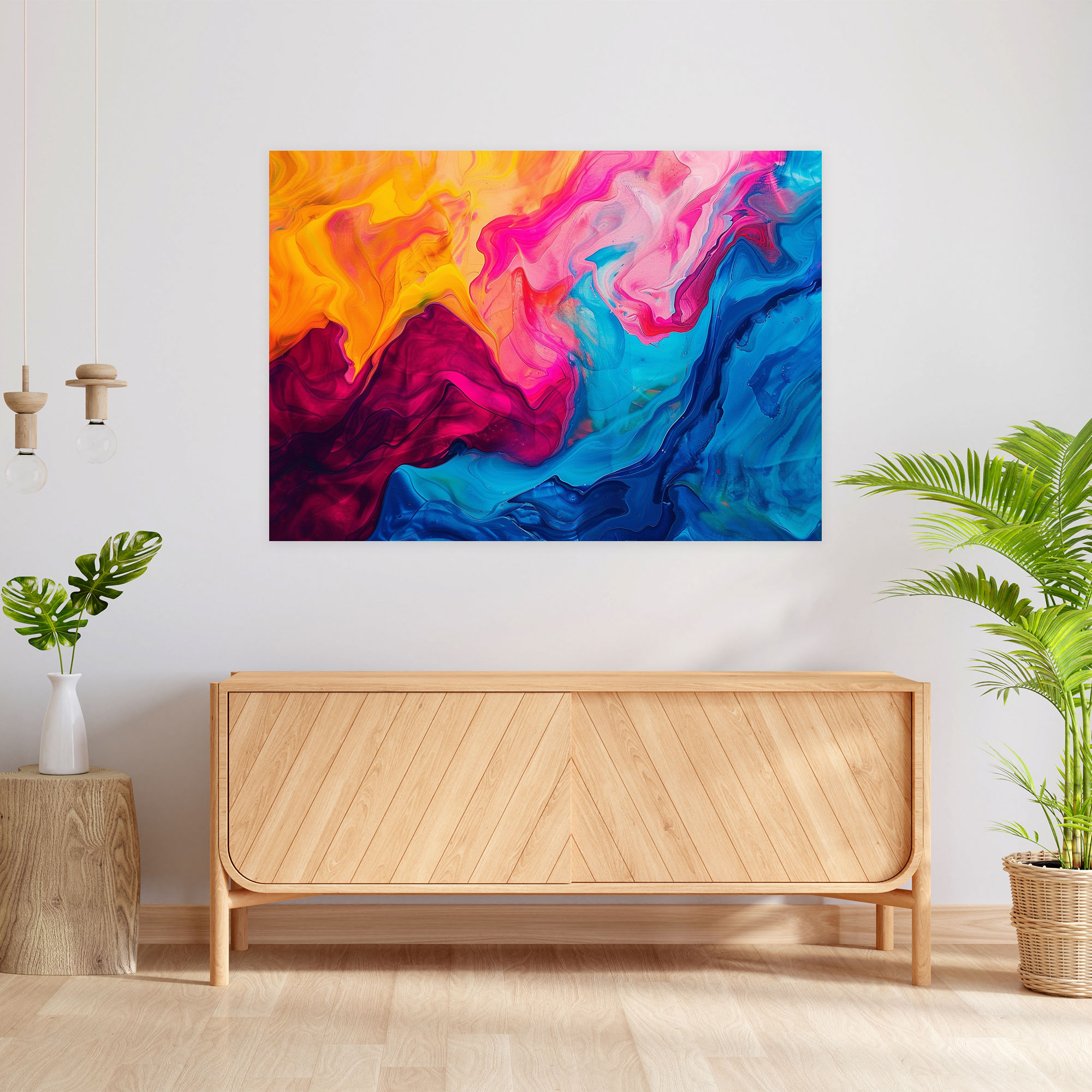 Abstract Art Canvas Print Wall Decoration - Abstract Art, Canvas Wall Art, Wall Decoration, Home Decoration