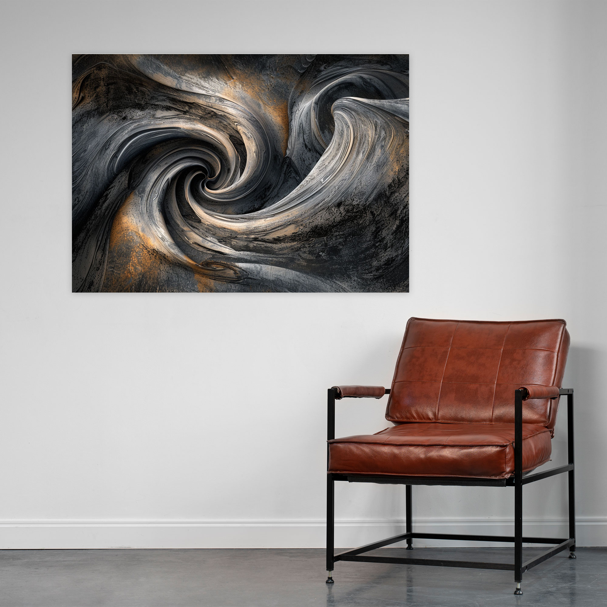 Swirling Abstract Art Canvas Print Wall Decoration - Abstract Art, Abstract Art, Wall Art, Wall Decoration