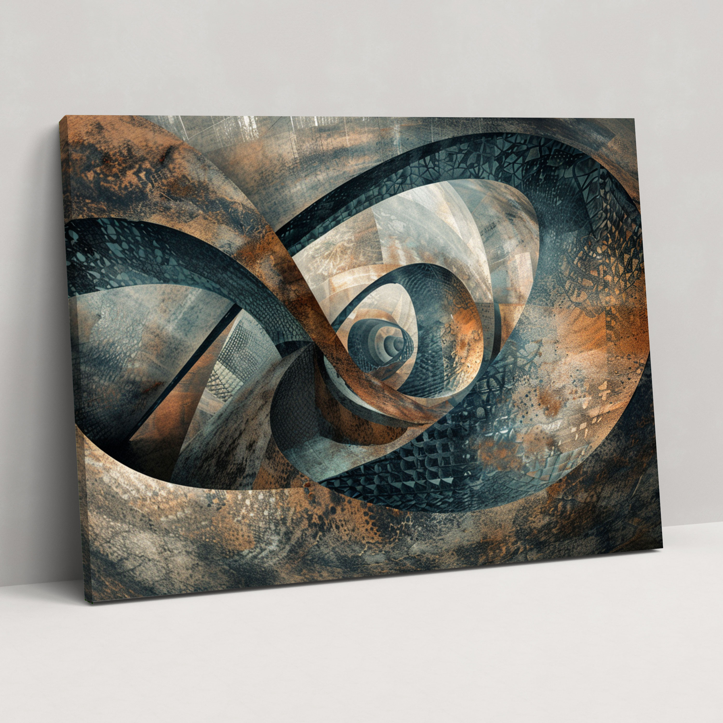 Nature Inspired Abstract Art Canvas Print Wall Decoration - Abstract Art, Canvas, Canvas Wall Art, Abstract Art