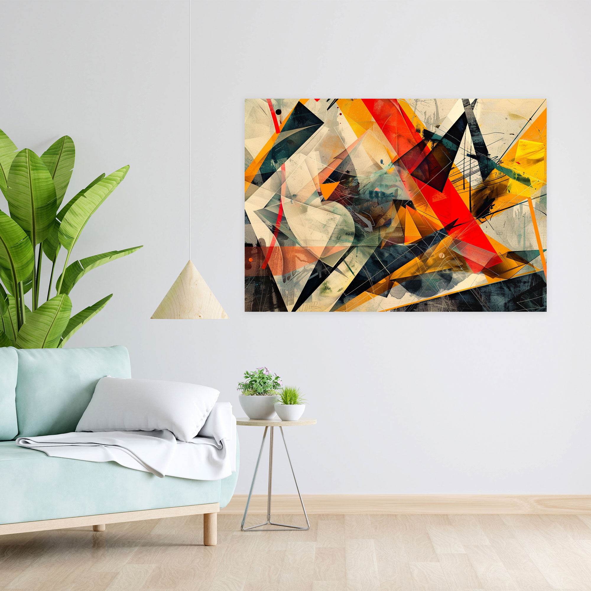 Dynamic Abstract Art Canvas Print Wall Art - Abstract Art, Canvas, Abstract Art, Canvas Wall Art