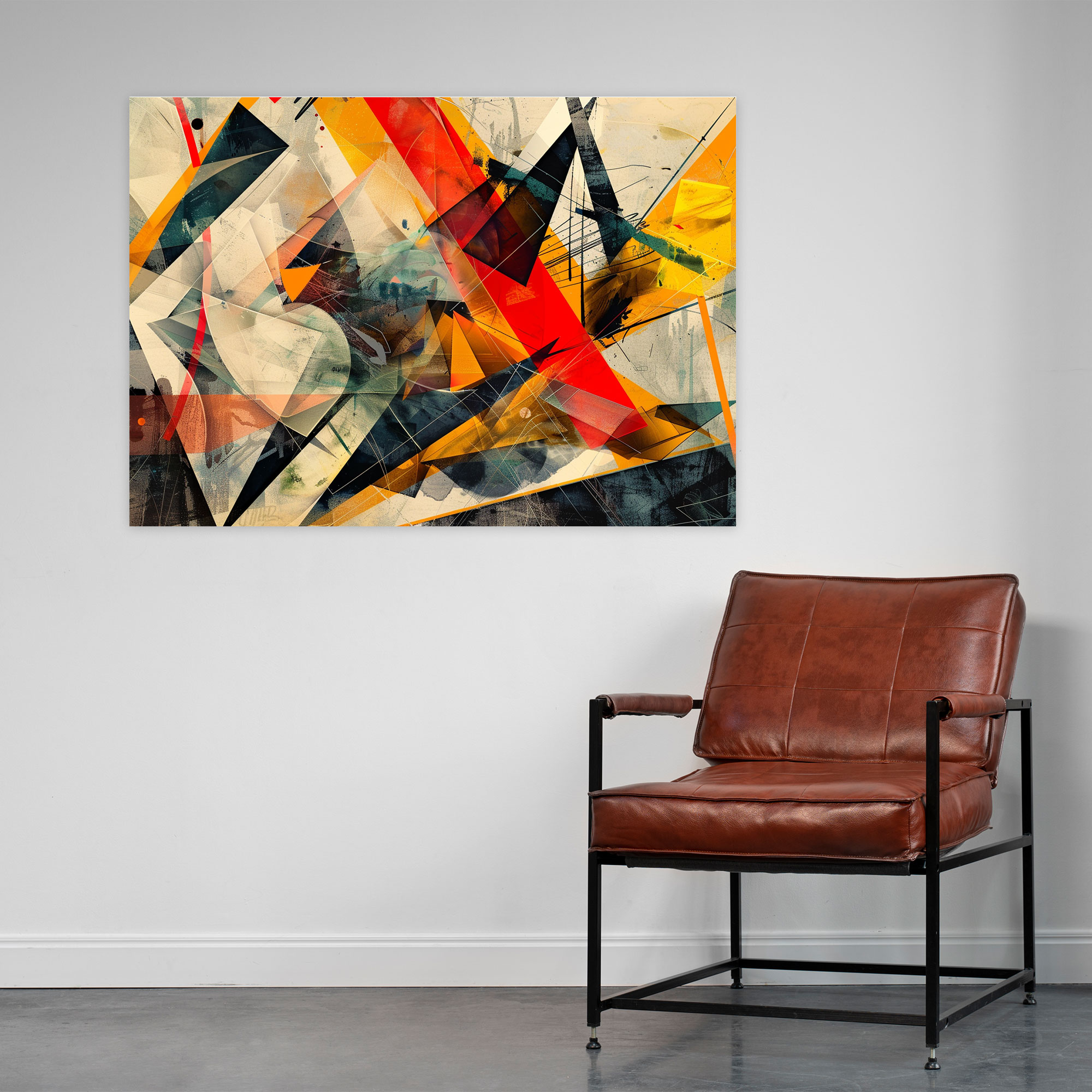 Dynamic Abstract Art Canvas Print Wall Art - Abstract Art, Canvas, Abstract Art, Canvas Wall Art