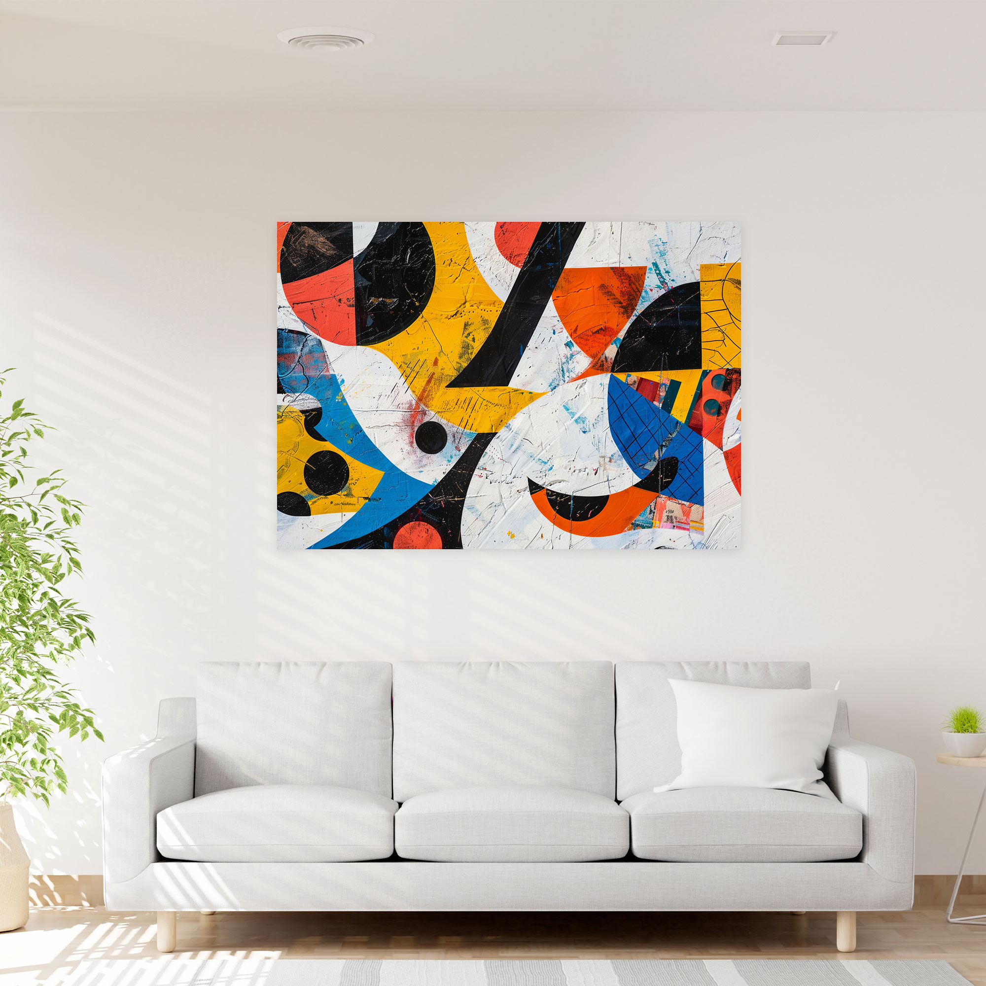 Abstract Art Canvas Print - Abstract Art, Home Decoration, Wall Decoration, Canvas
