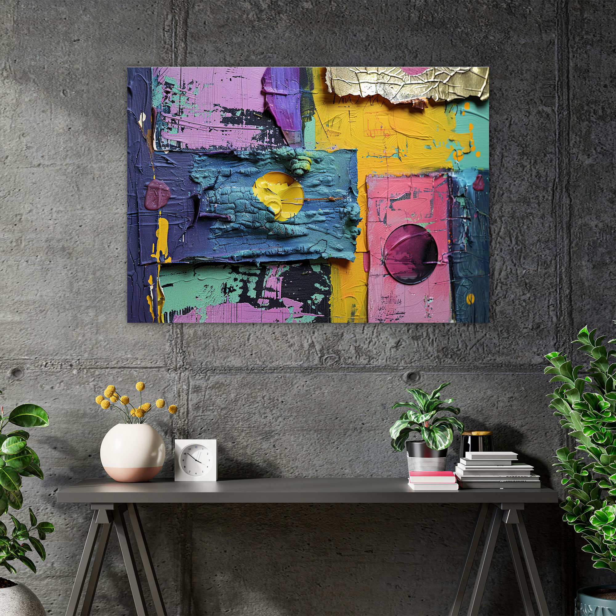 Abstract Art Wall Art - Abstract Art, Decorative Art, Wall Decoration, Canvas