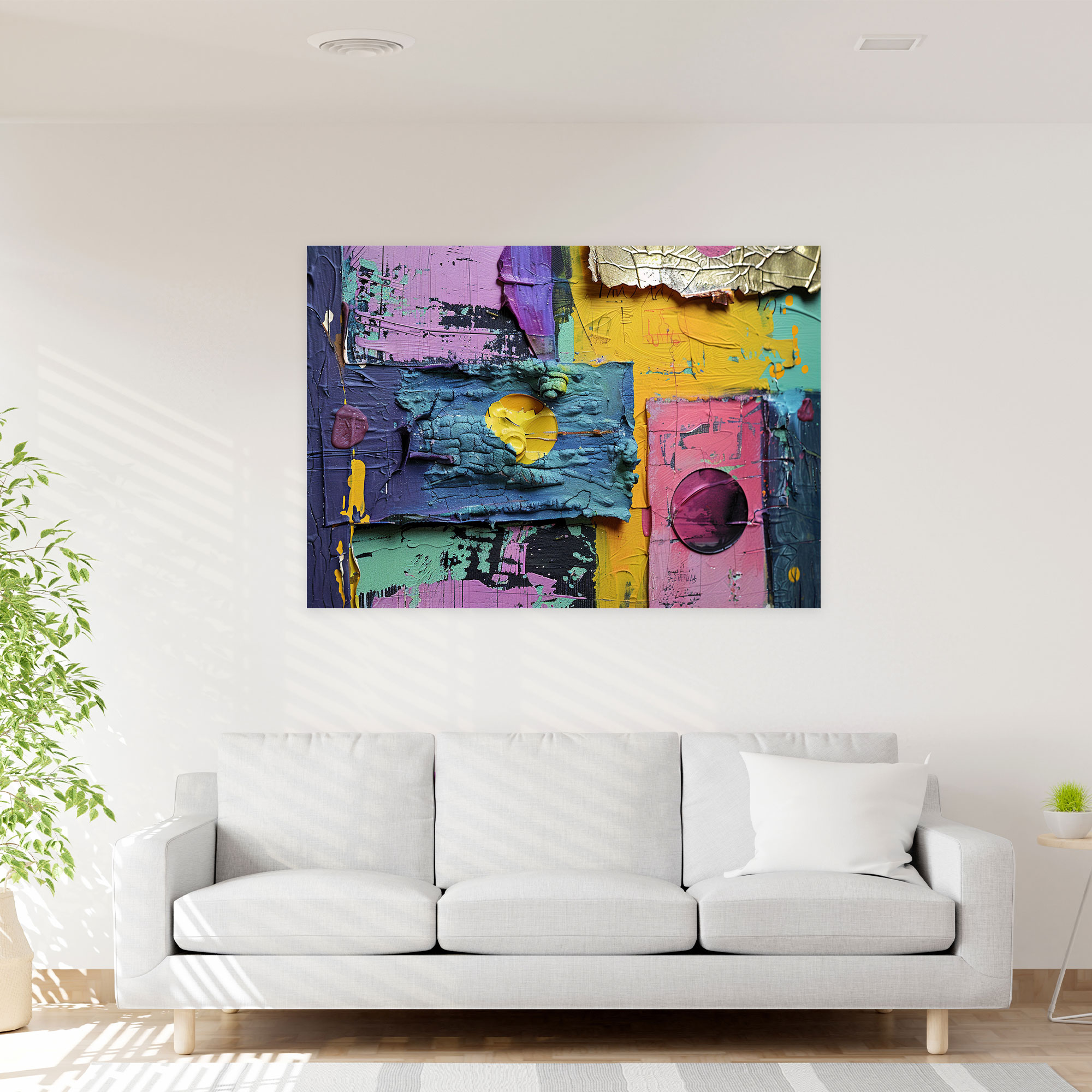 Abstract Art Wall Art - Abstract Art, Decorative Art, Wall Decoration, Canvas