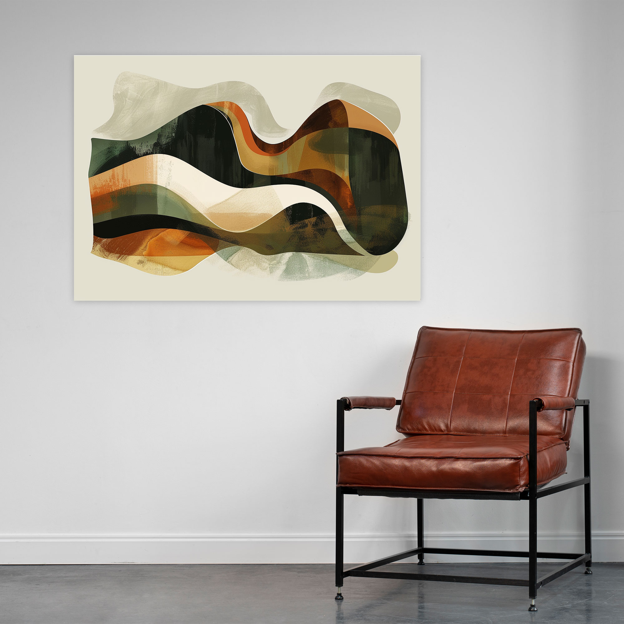 Earthy Abstract Art Canvas Print - Abstract Art, Canvas Print, Abstract Art, Canvas