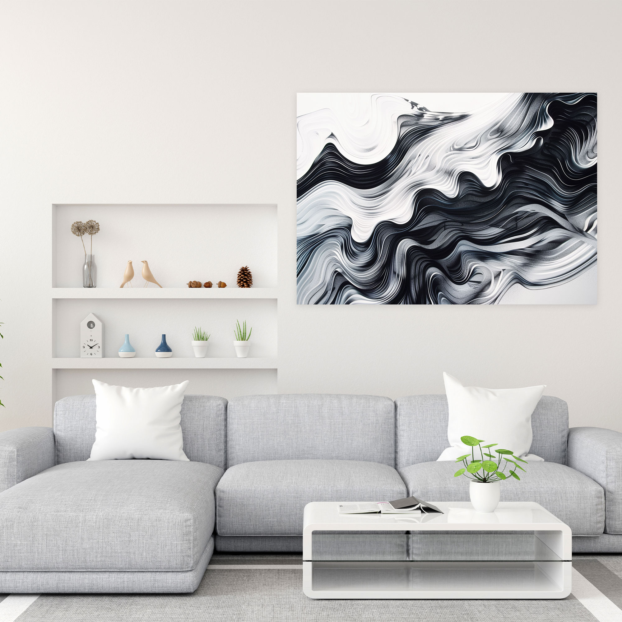 Dynamic Abstract Art Wall Decoration - Abstract Art, Home Decoration, Wall Decoration, Abstract Art