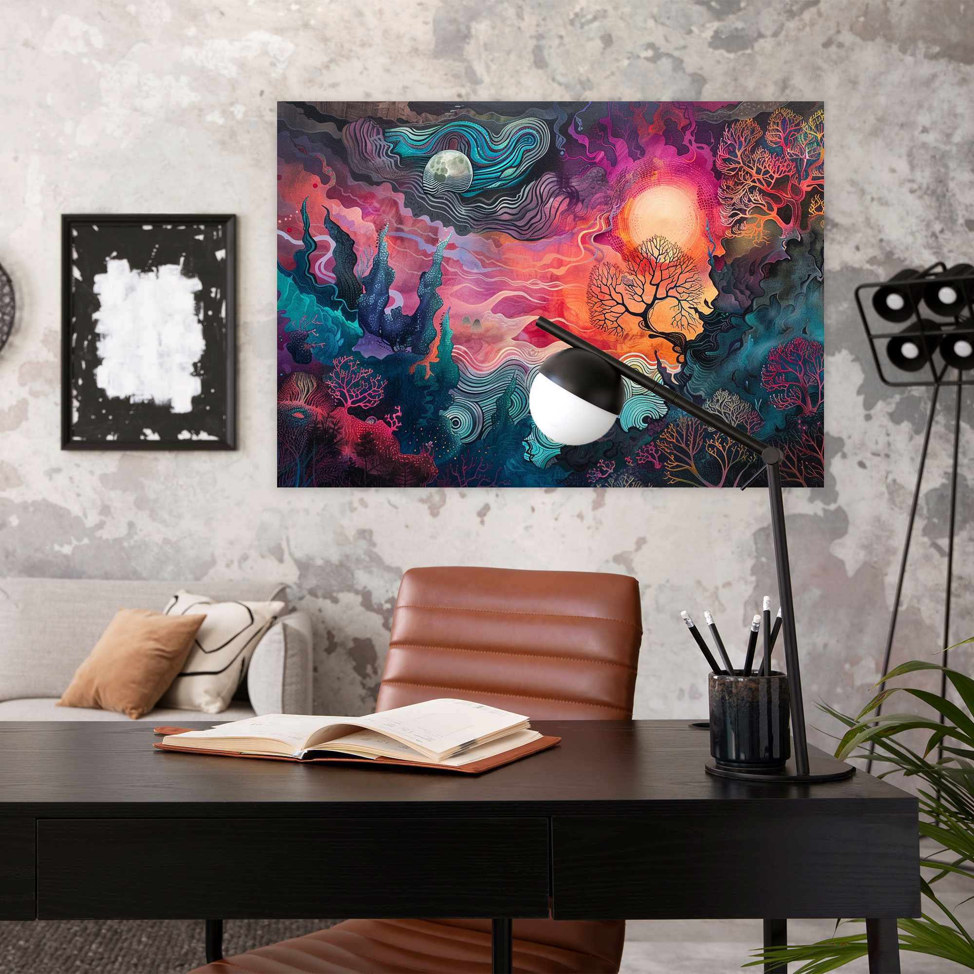 Surreal Imagery Abstract Art Wall Art - Abstract Art, Abstract Art, Wall Art, Canvas Wall Art