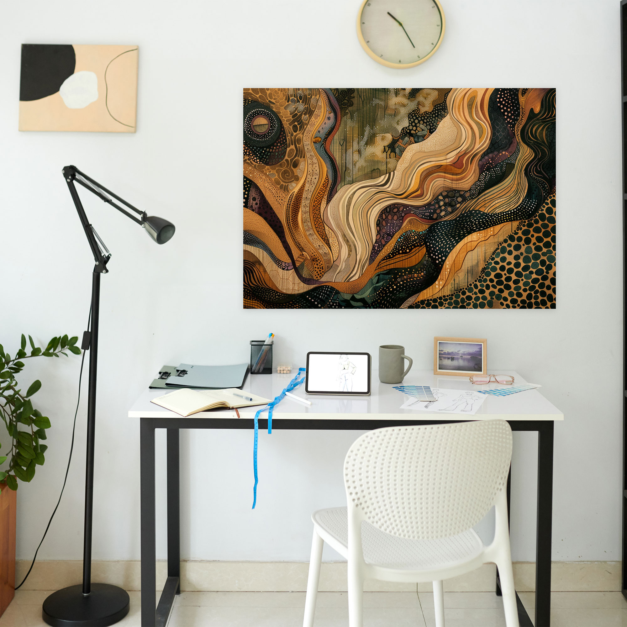 Intricate Patterns Abstract Art Wall Art - Abstract Art, Wall Art, Abstract Art, Home Decoration