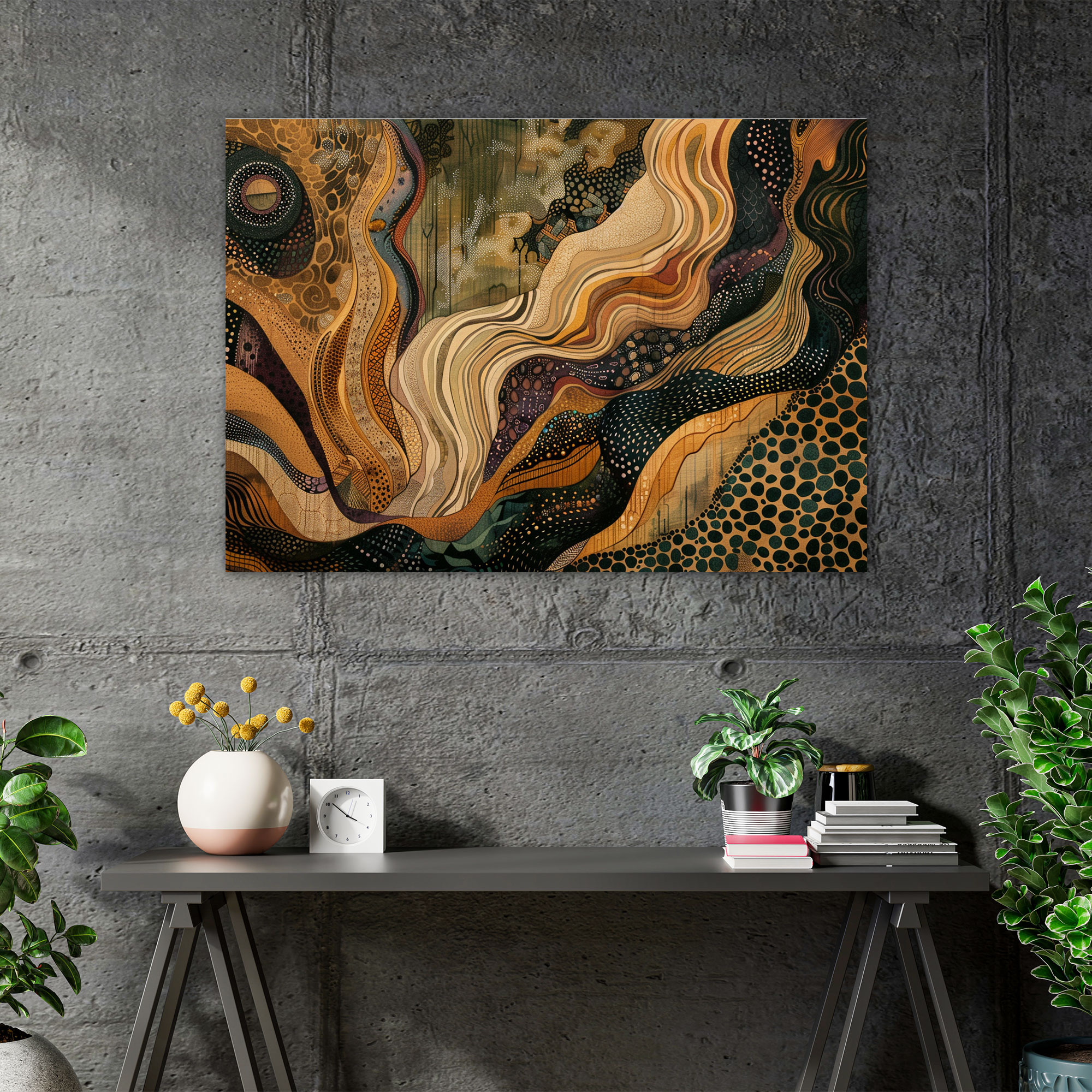 Intricate Patterns Abstract Art Wall Art - Abstract Art, Wall Art, Abstract Art, Home Decoration