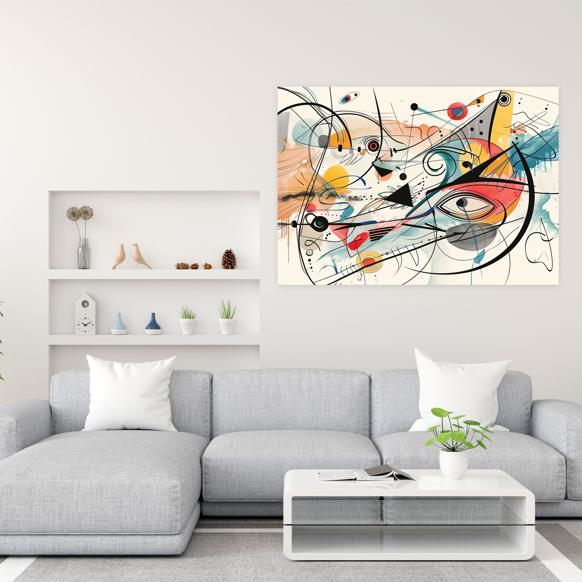 Abstract Art Wall Art - Abstract Art, Canvas, Canvas Wall Art, Abstract Art