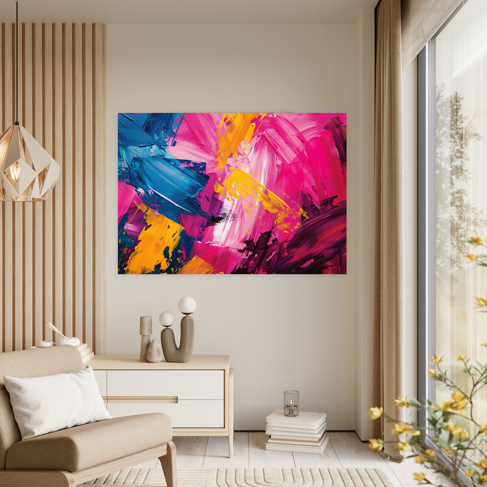 Abstract Art Wall Decoration - Abstract Art, Canvas Print, Canvas Wall Art, Wall Art