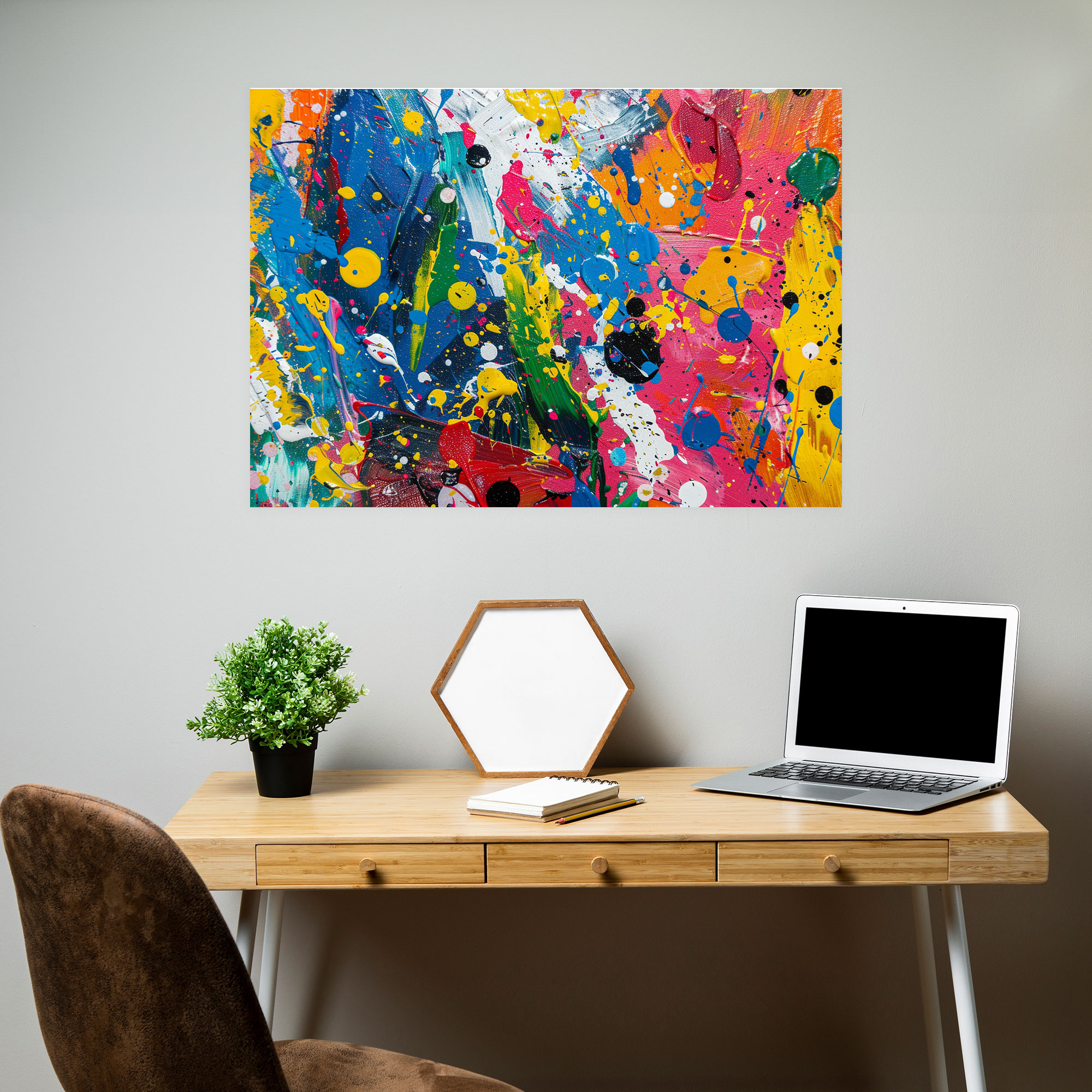 Abstract Art Canvas Print - Abstract Art, Home Decoration, Wall Decoration, Canvas Print