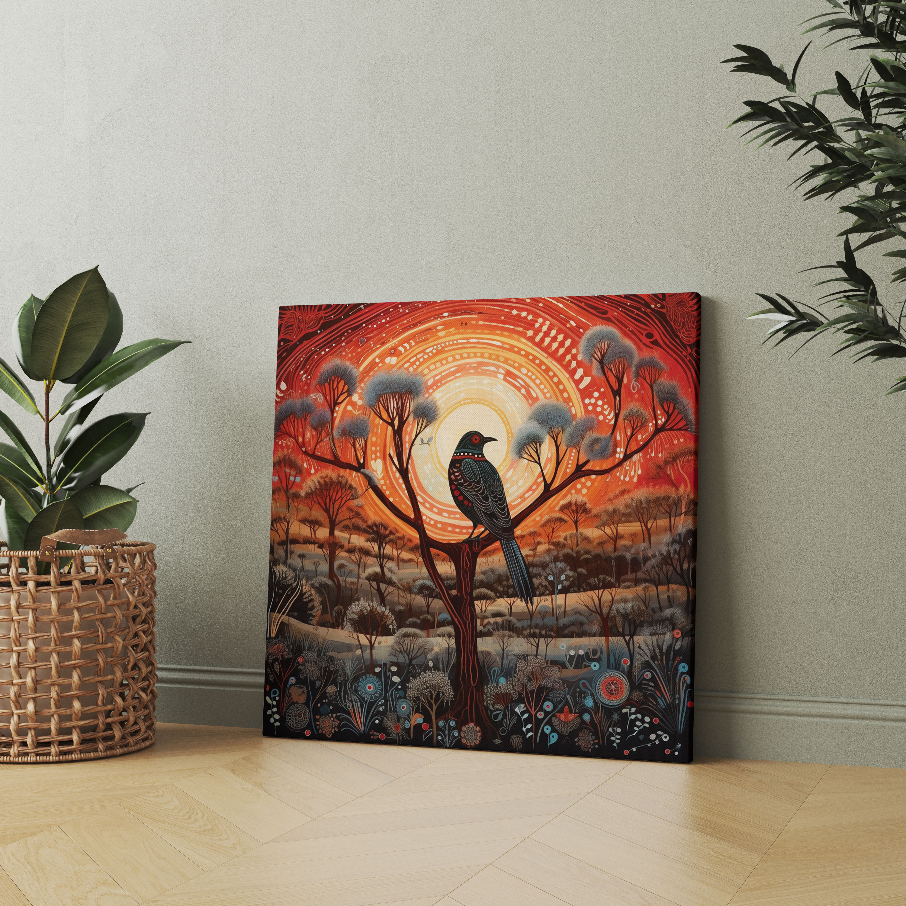 Aboriginal Storytelling Wall Art - Aboriginal, Intricate Illustrations, Wall Art, Aboriginal