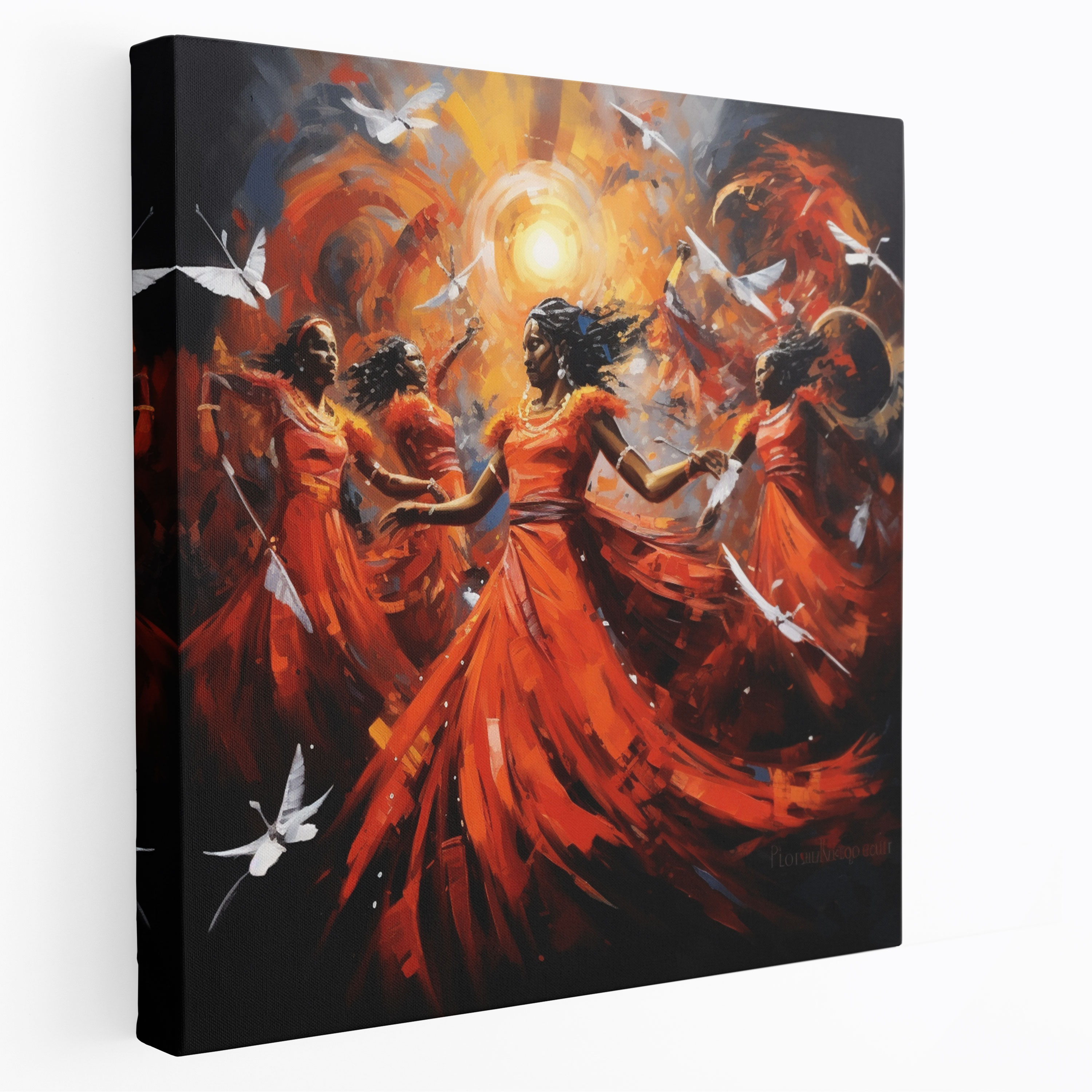 Aboriginal Dance Wall Art - Aboriginal, Canvas Print, Wall Decoration, Home Decoration