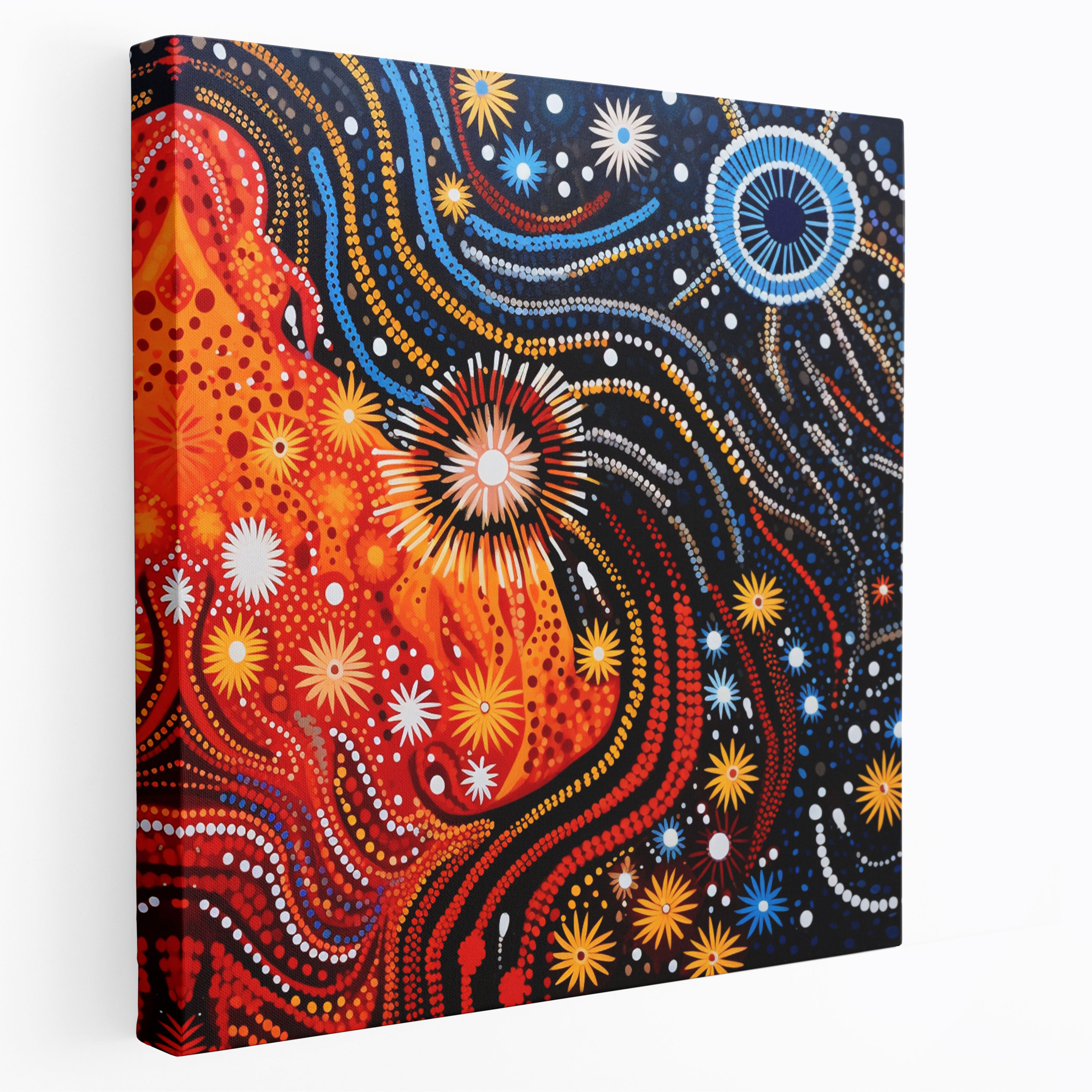 Aboriginal Wall Art: Dreamtime Story - Aboriginal, Contemporary, Wall Art, Home Decoration