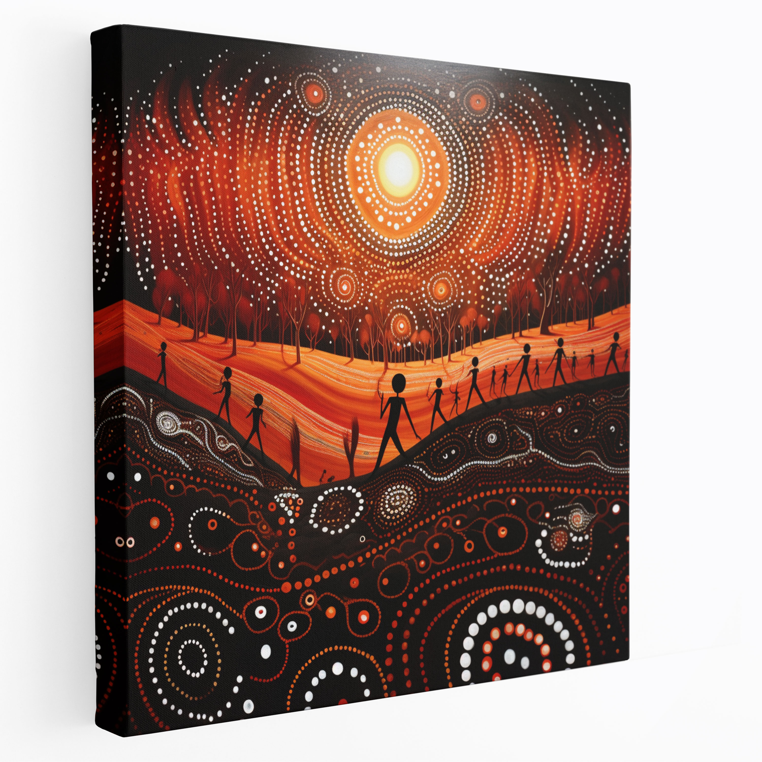 Traditional Aboriginal Art Wall Art - Aboriginal, Wall Art, Dreamtime Stories, Ancestral Beings